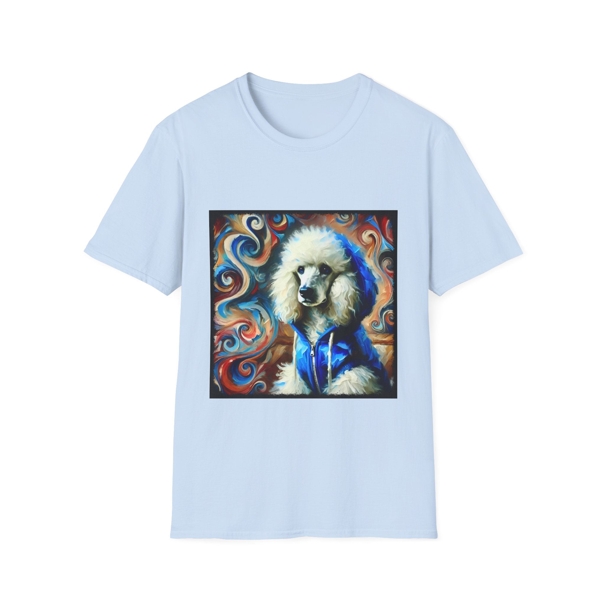 Poodle Street Style Swirl | Unisex Dog T-Shirt