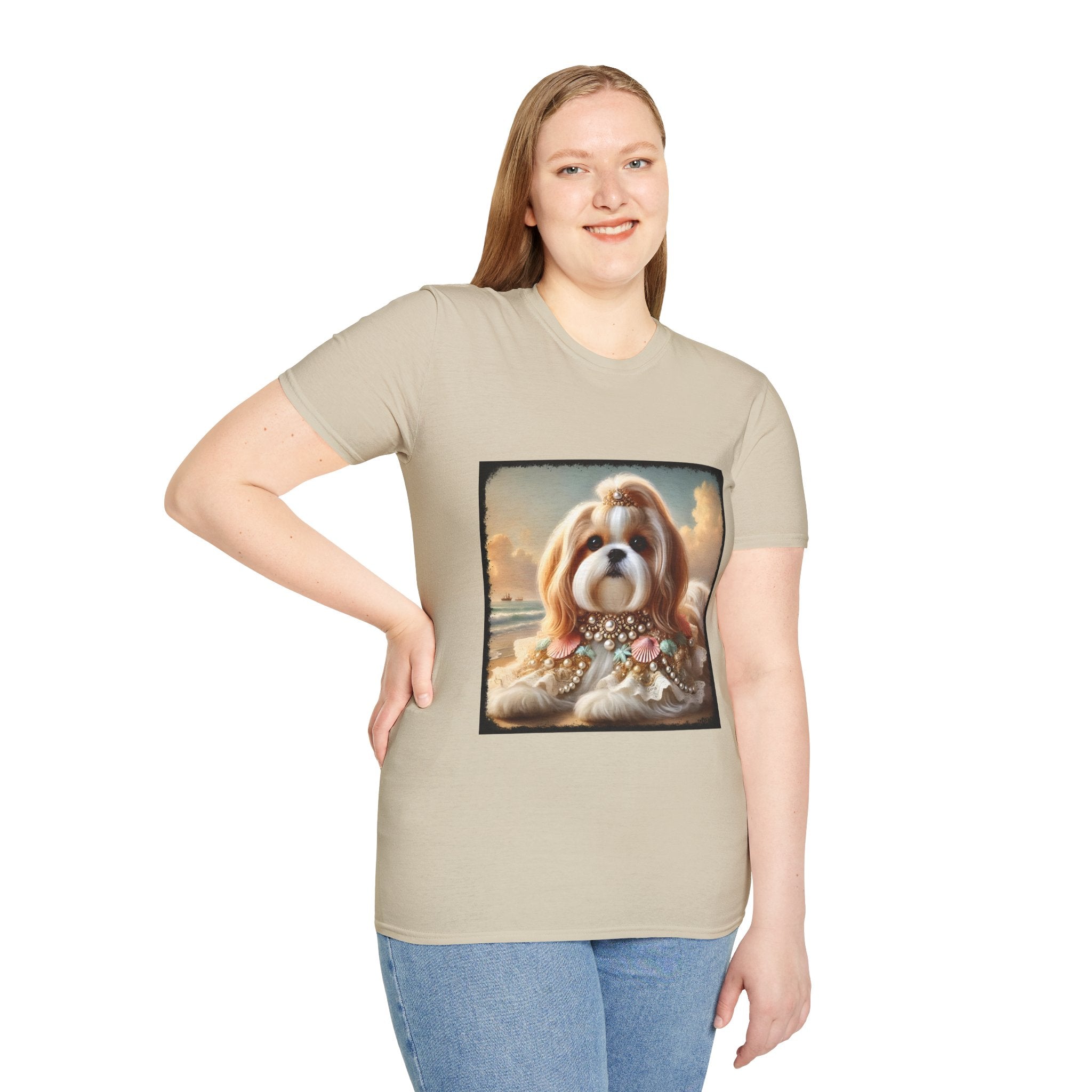 Shih Tzu Beach Babe | Unisex Dog T-Shirt