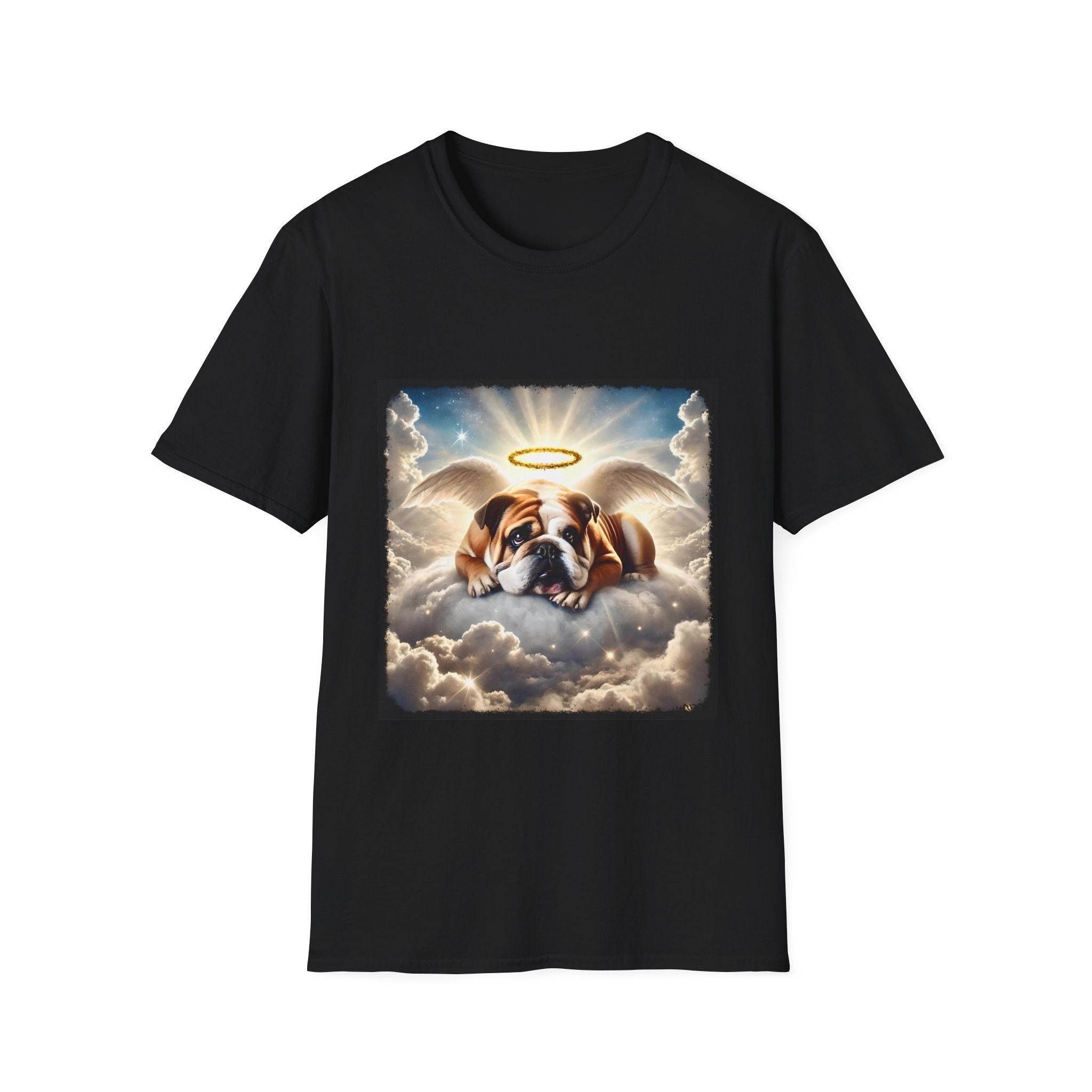 Bulldog Angel Baby | Unisex Dog T-Shirt