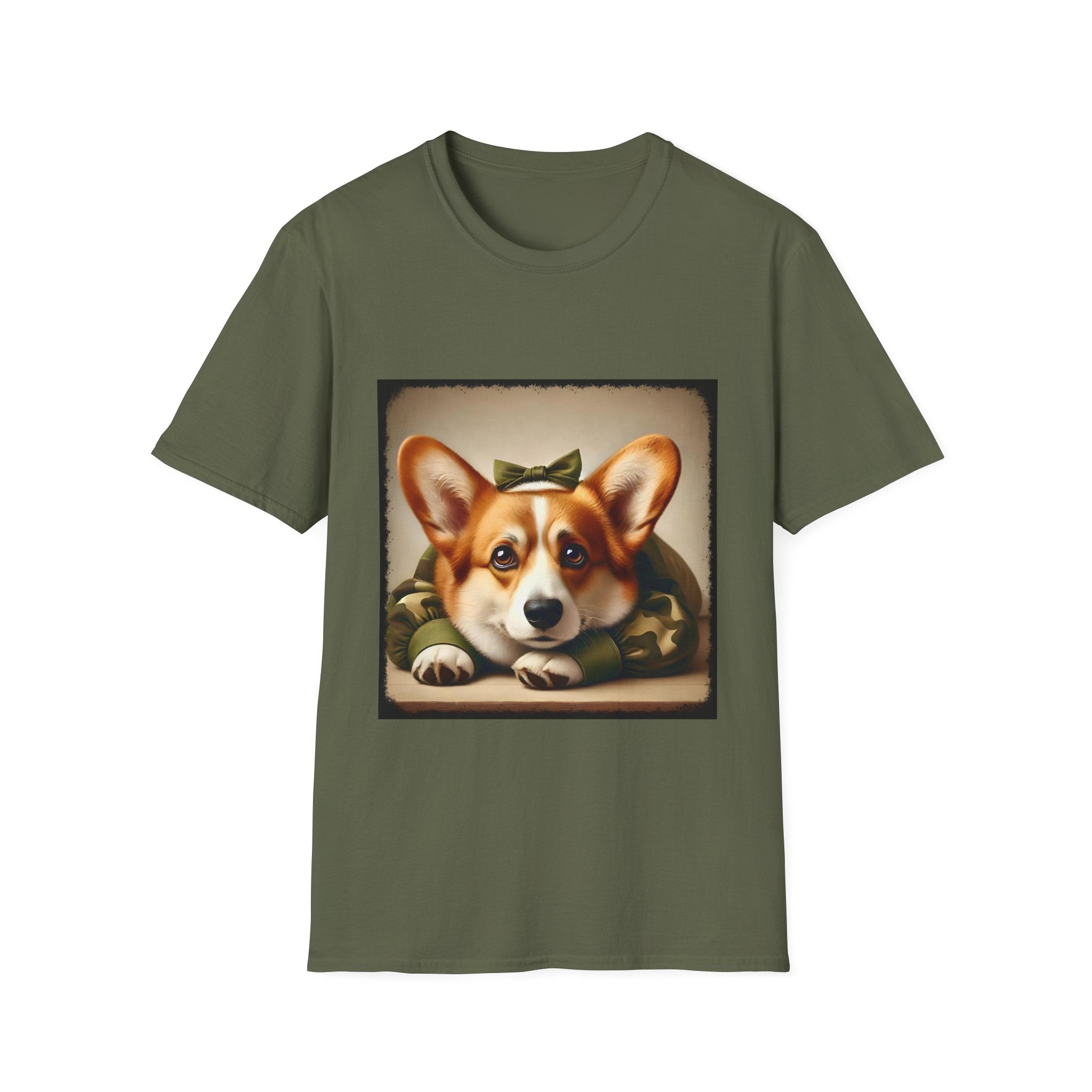Pembroke Welsh Corgi Combat Cutie | Unisex Dog T-Shirt