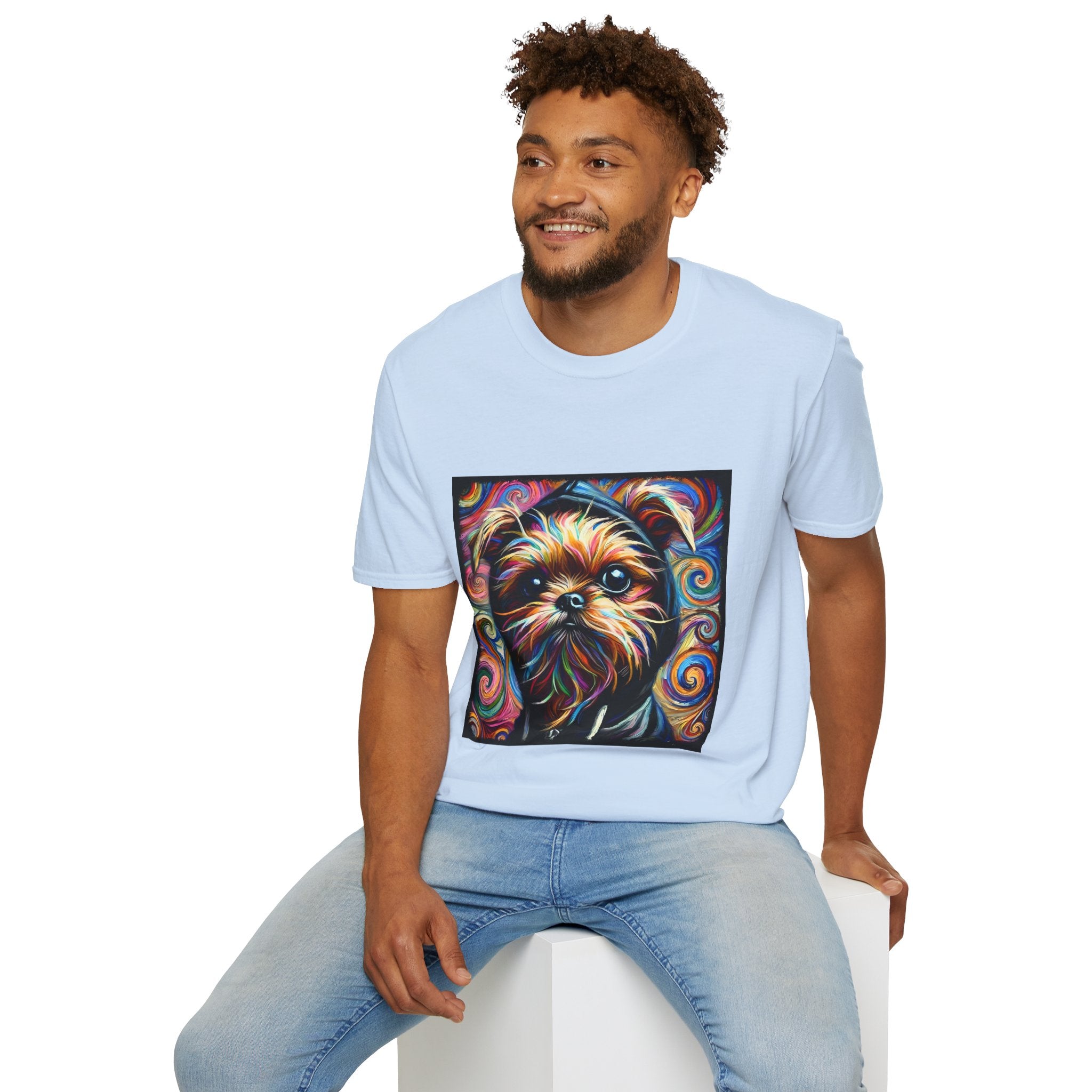 Brussels Griffon Hoodie Swirl | Unisex Dog T-Shirt