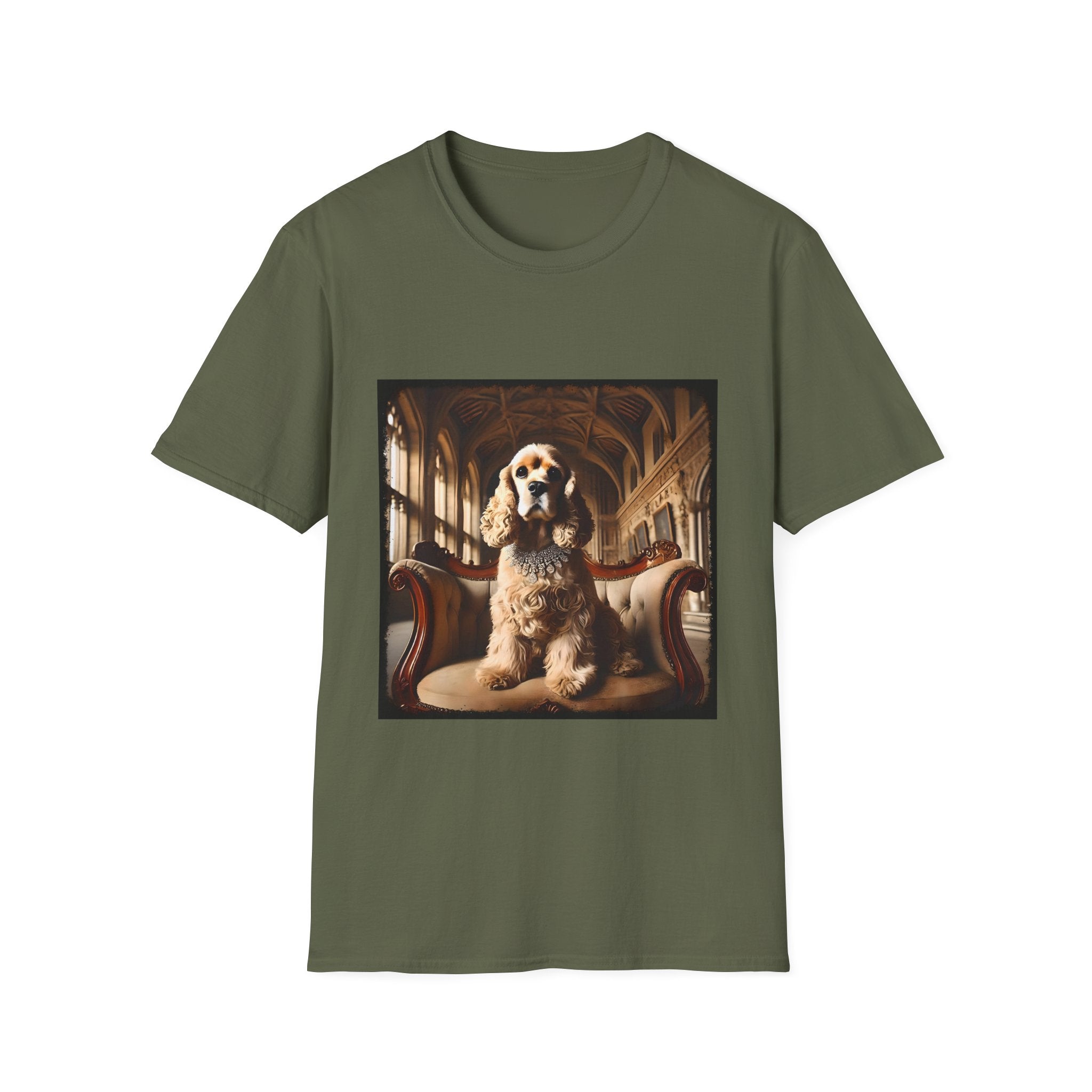 Cocker Spaniel Dashing Diva | Unisex Dog T-Shirt