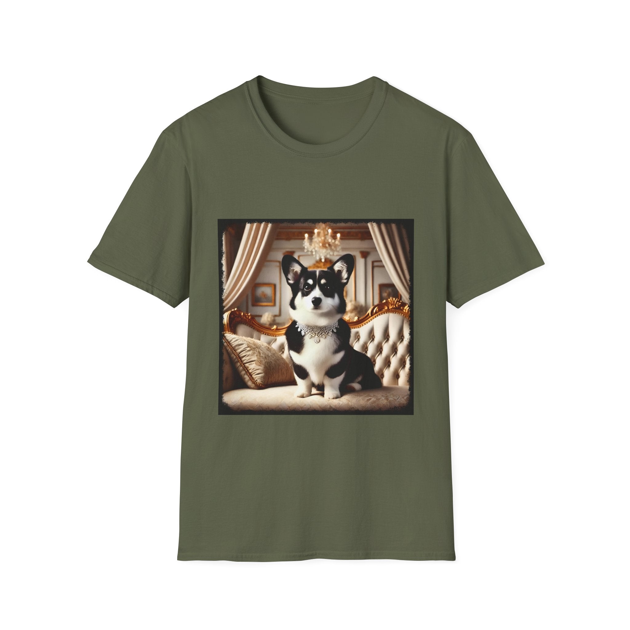 Pembroke Welsh Corgi Platinum Paw | Unisex Dog T-Shirt