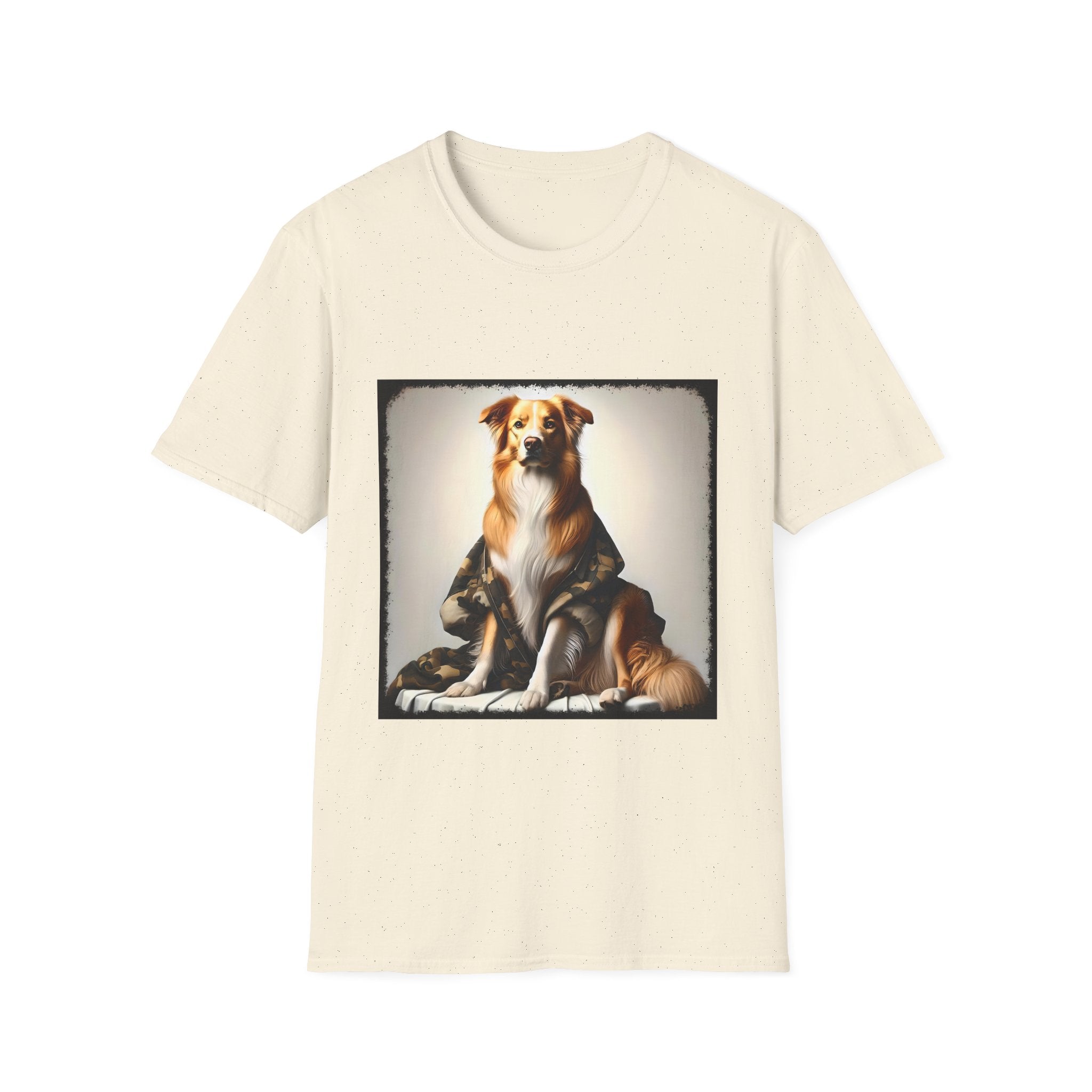 Border Collie Chic Camo  | Unisex Dog T-Shirt