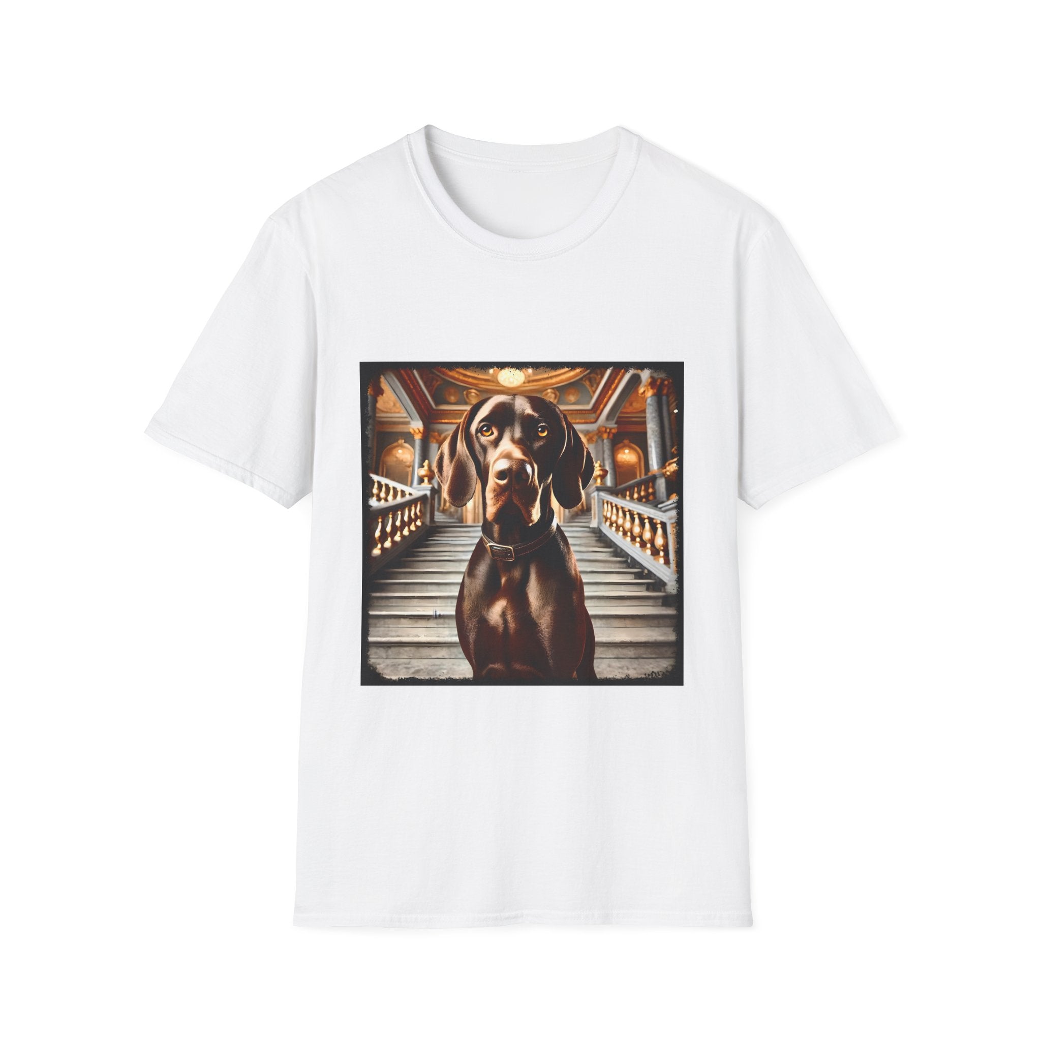 German Shorthaired Pointer Regal Lad | Unisex Dog T-Shirt