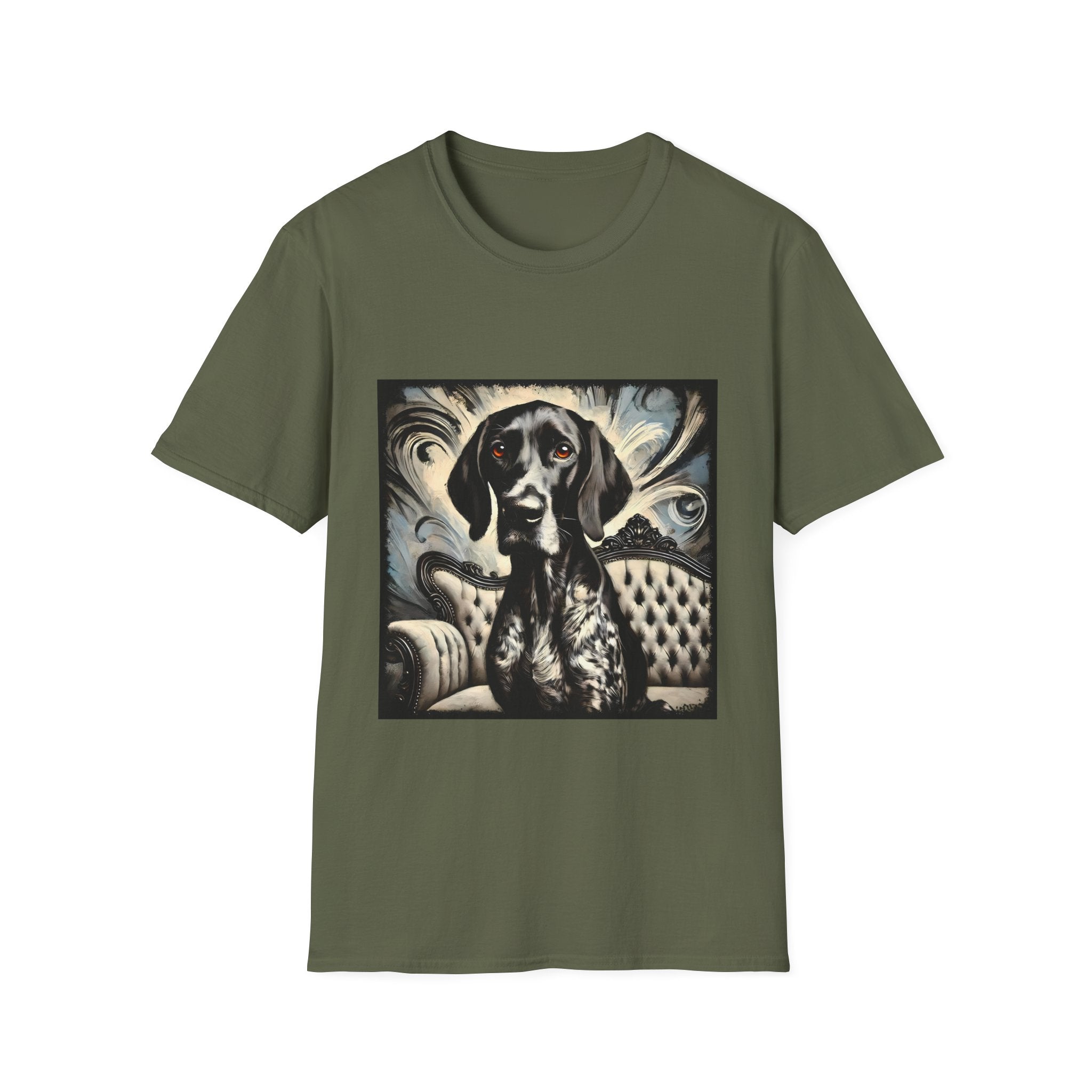 German Shorthaired Pointer Handsome Gent| Unisex Dog T-Shirt