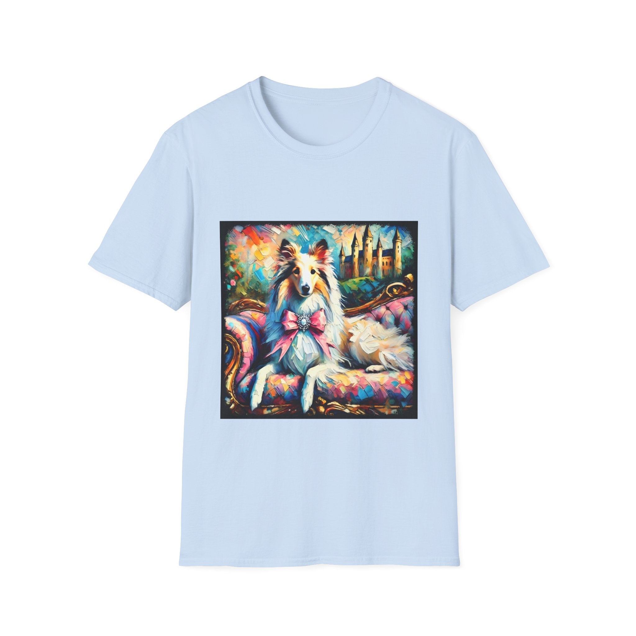 Collie Diamond Princess Classic | Unisex Dog T-Shirt