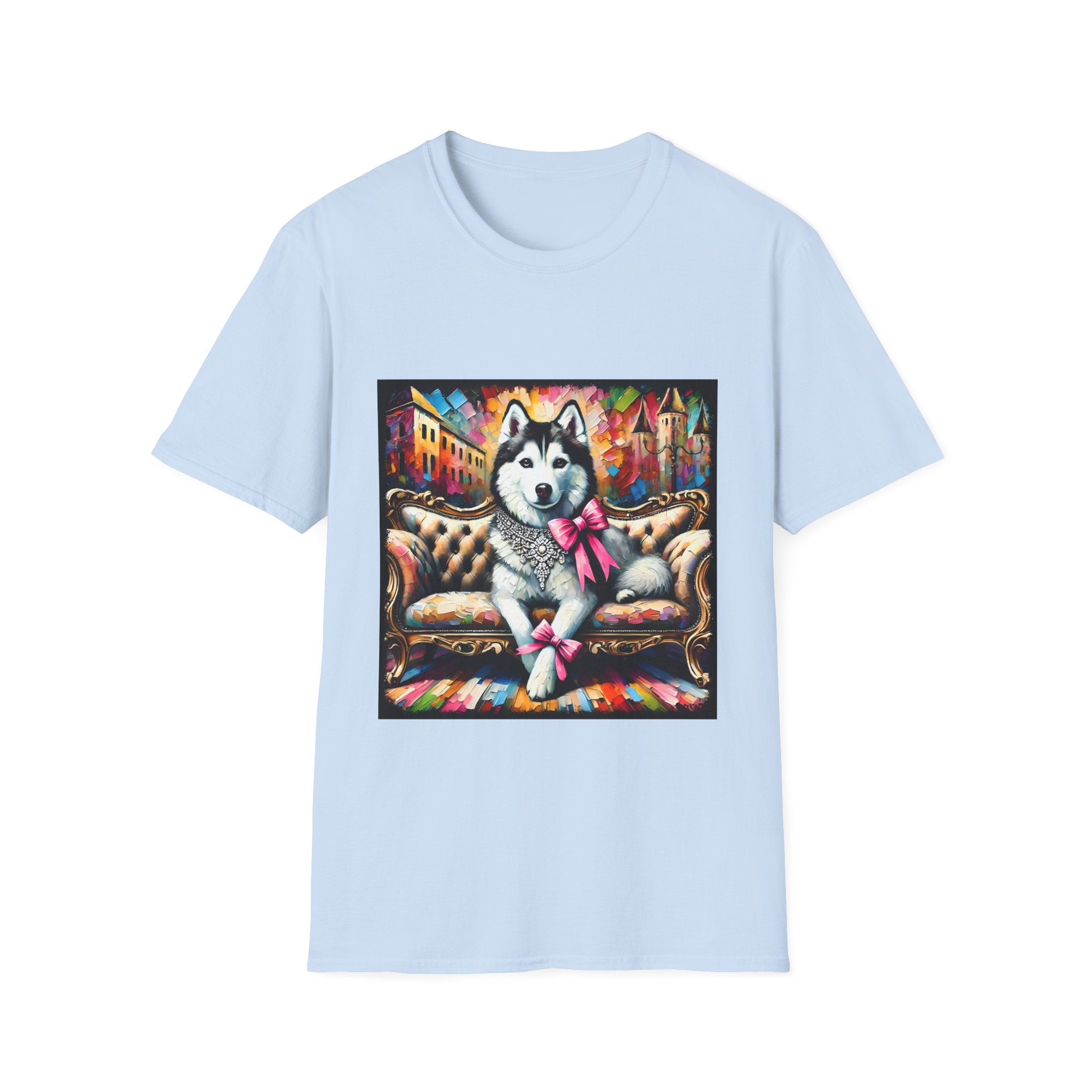 Siberian Husky Diamond Princess Classic | Unisex Dog T-Shirt