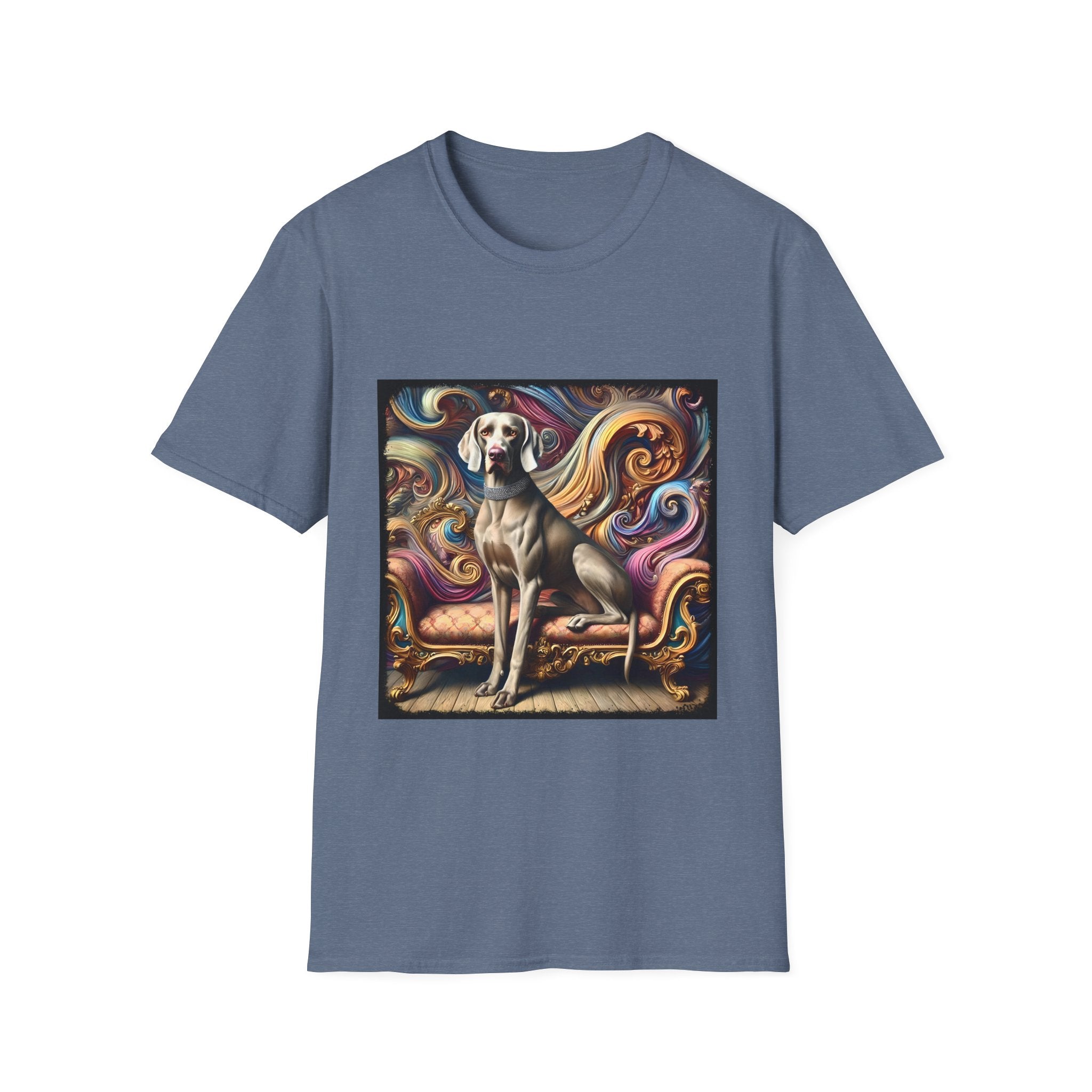 Weimaraner Bold Swirl | Unisex Dog T-Shirt