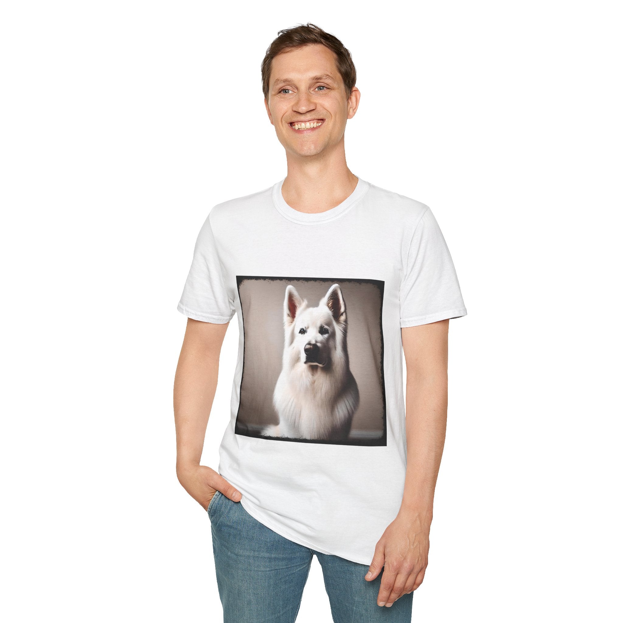 German Shepherd Pure Portrait  | Unisex Dog T-Shirt