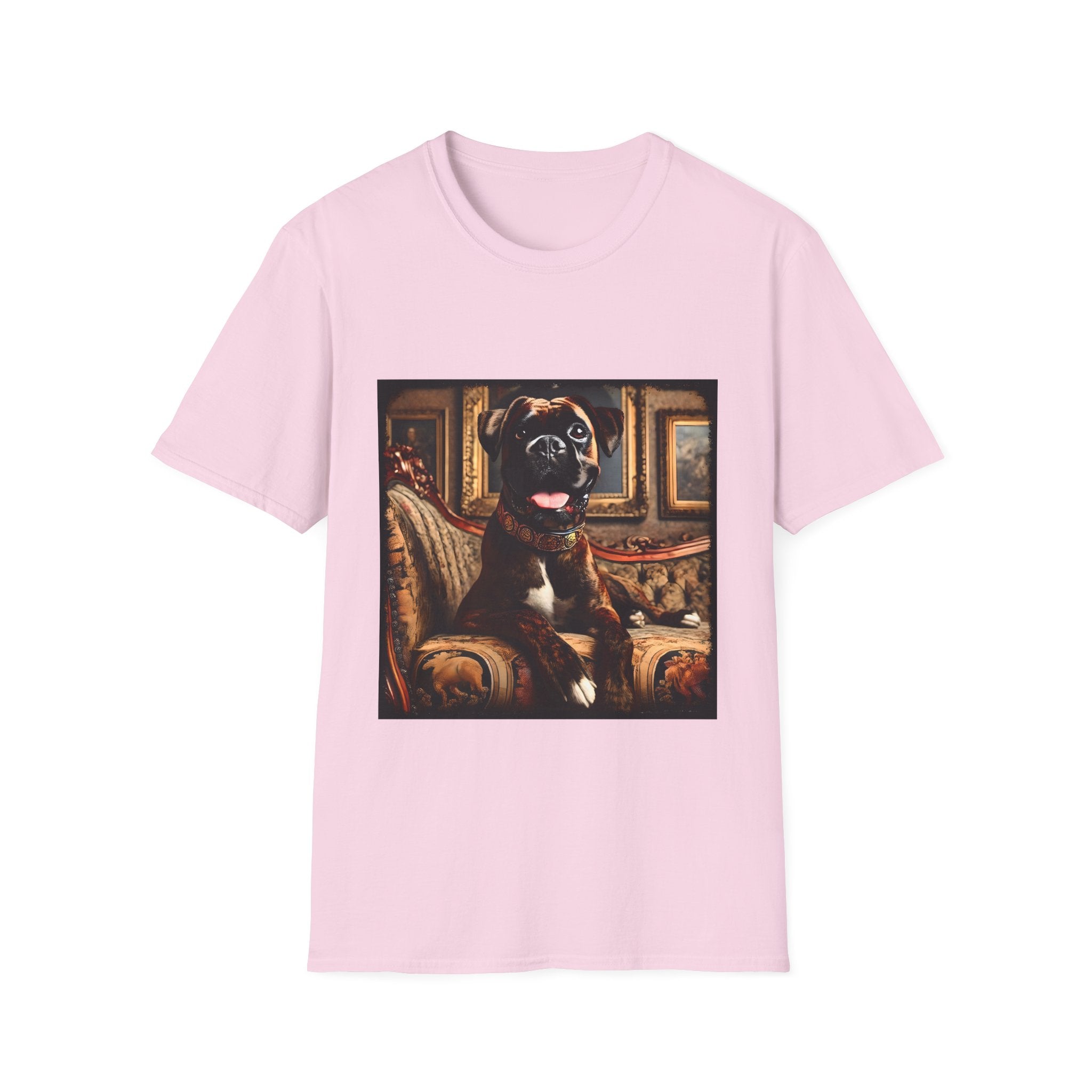 Boxer Happy Regal | Unisex Dog T-Shirt