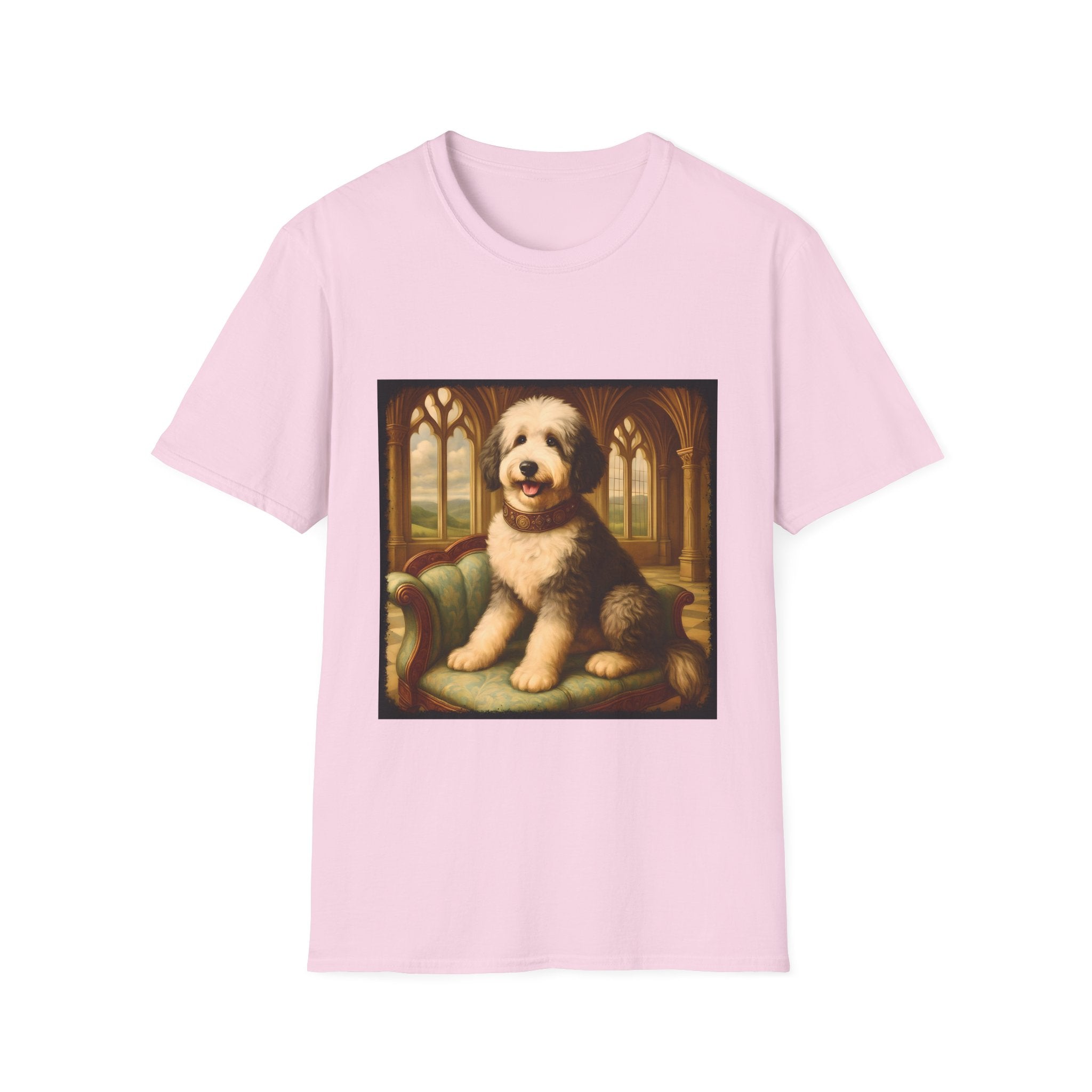 Sheepadoodle Posh Prince | Unisex Dog T-Shirt