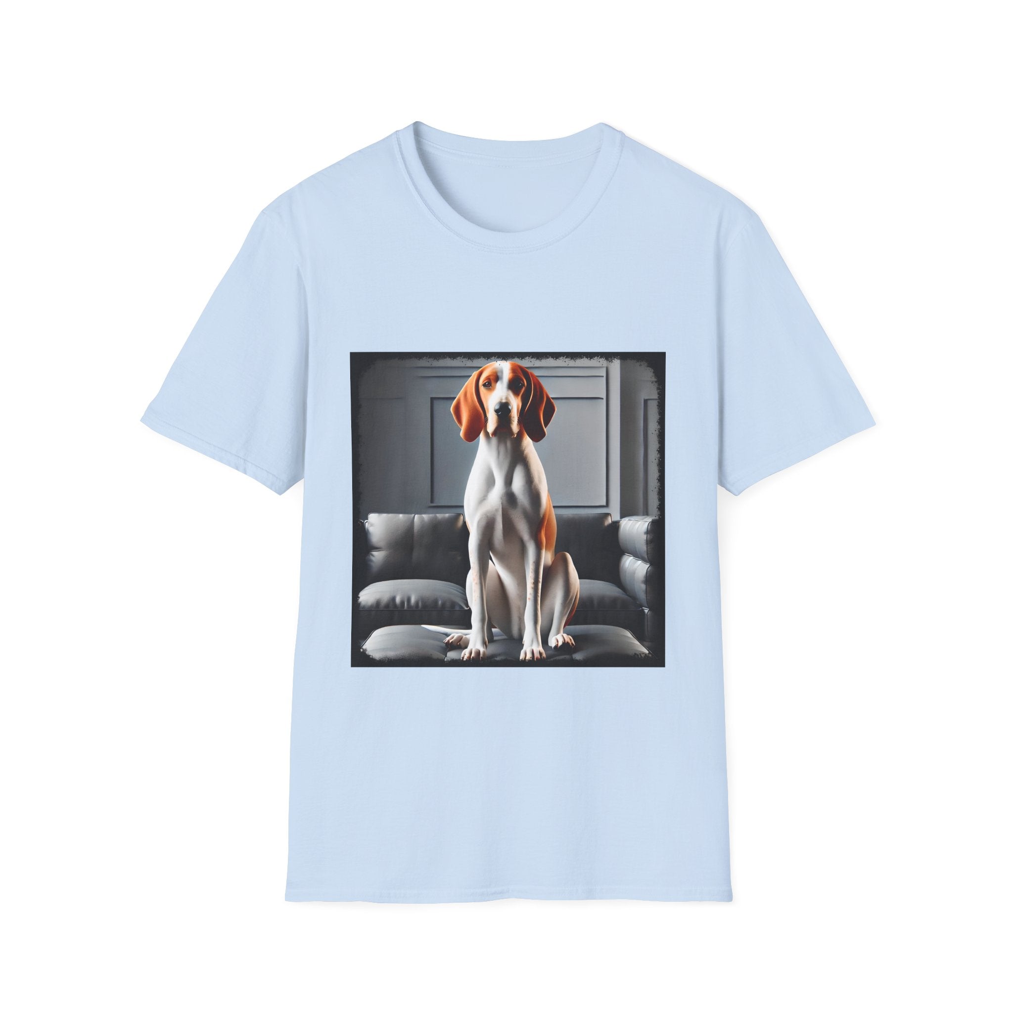 Coonhound Modern Muse  | Unisex Dog T-Shirt