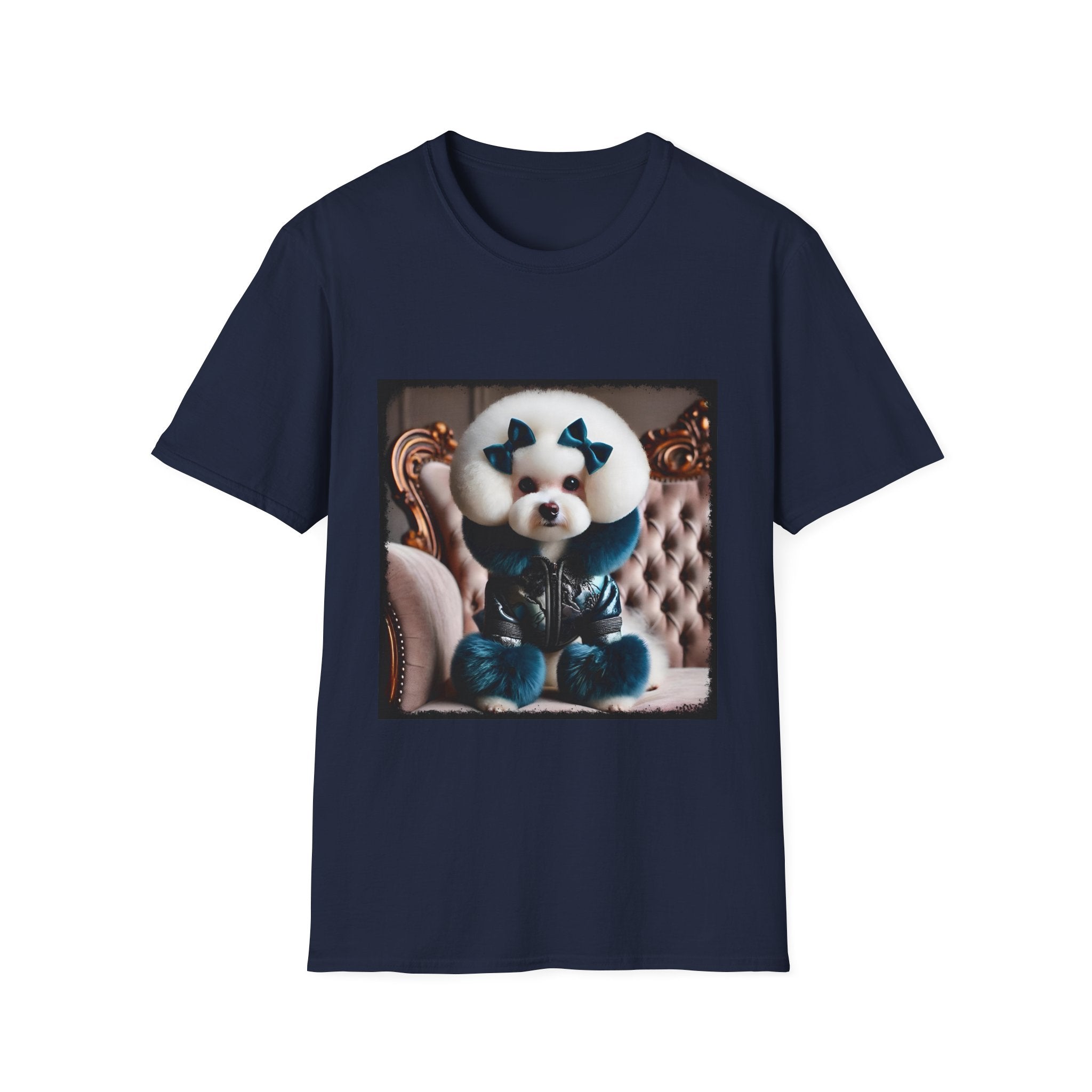 Bichon Frise Posh Pawfluencer | Unisex Dog T-Shirt