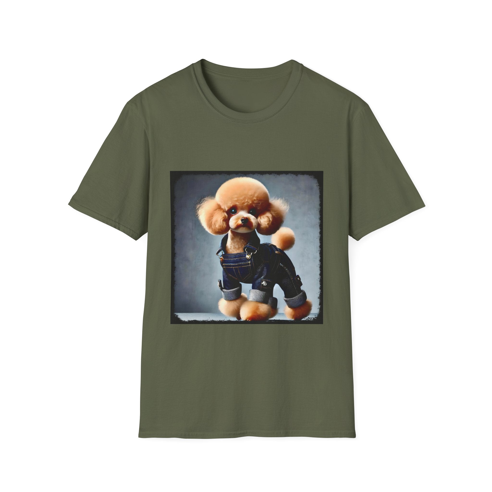 Poodle Denim Dream | Unisex Dog T-Shirt