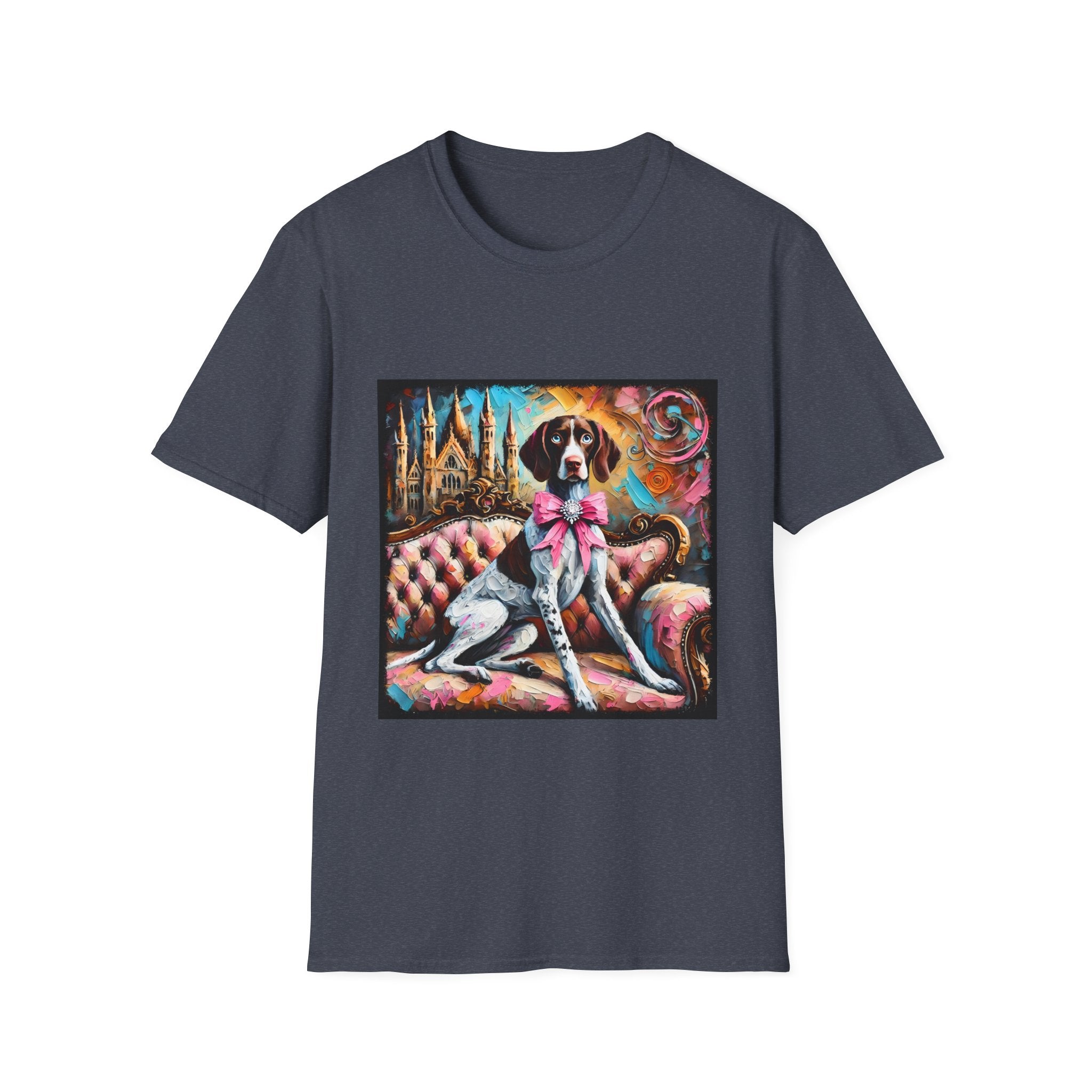 German Shorthaired Pointer Diamond Princess Classic | Unisex Dog T-Shirt