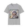 Poodle Silver Siren | Unisex Dog T-Shirt