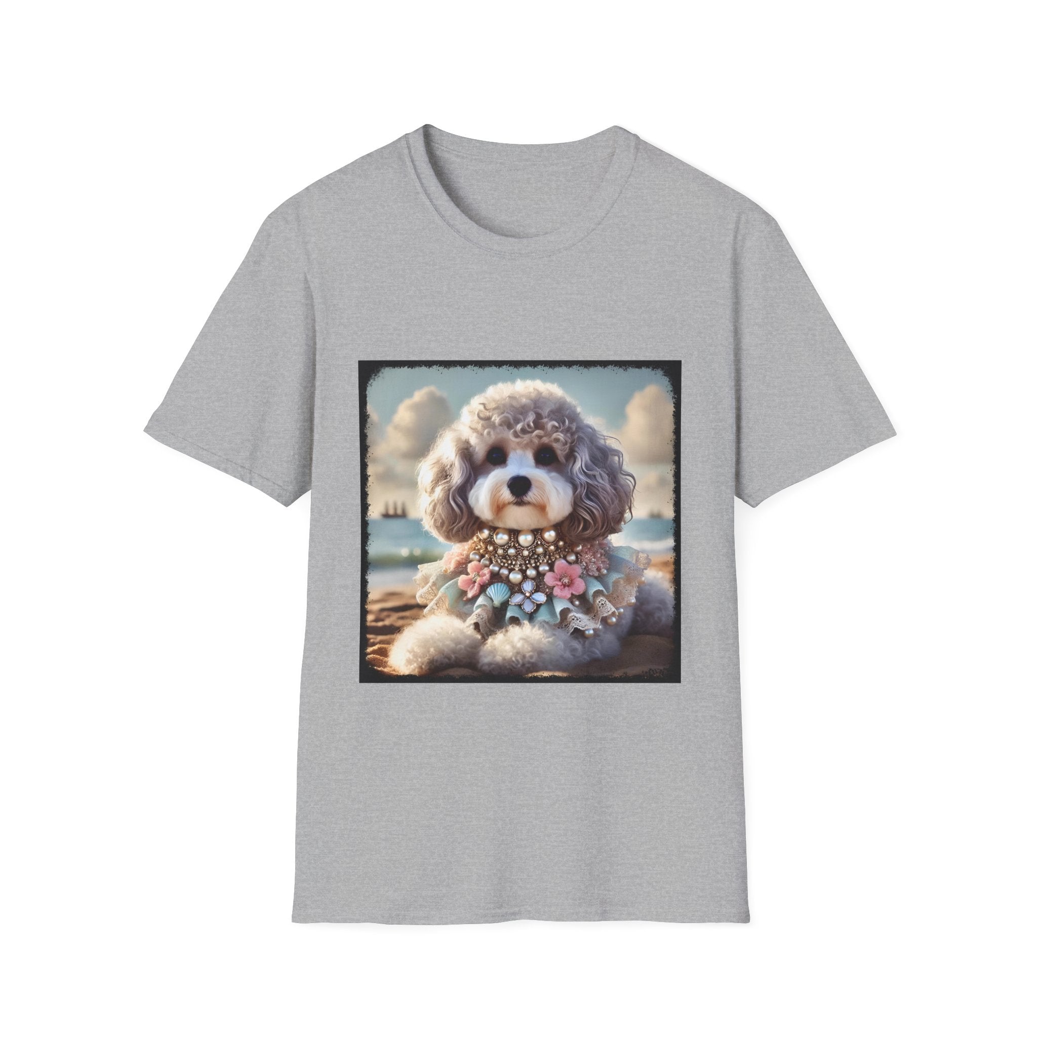 Poodle Silver Siren | Unisex Dog T-Shirt