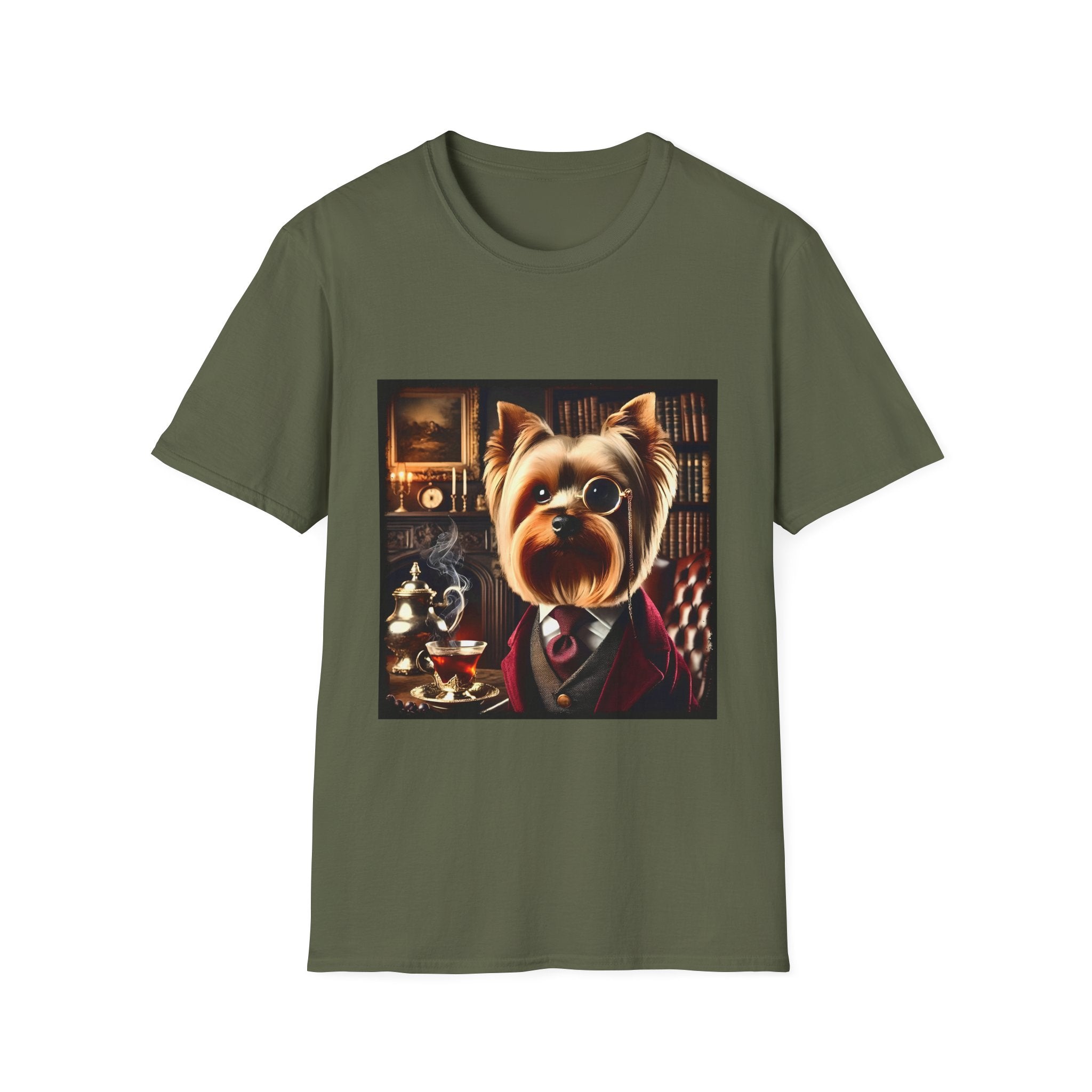 Yorkshire Terrier Mister Monocle | Unisex Dog T-Shirt