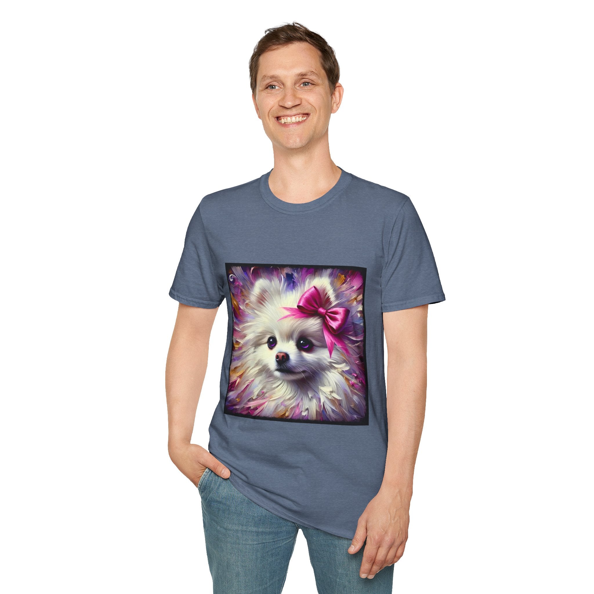 Pomeranian Beautiful Classic  | Unisex Dog T-Shirt