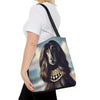 Afghan Hound Beach Bombshell | Dog Themed Tote Bag