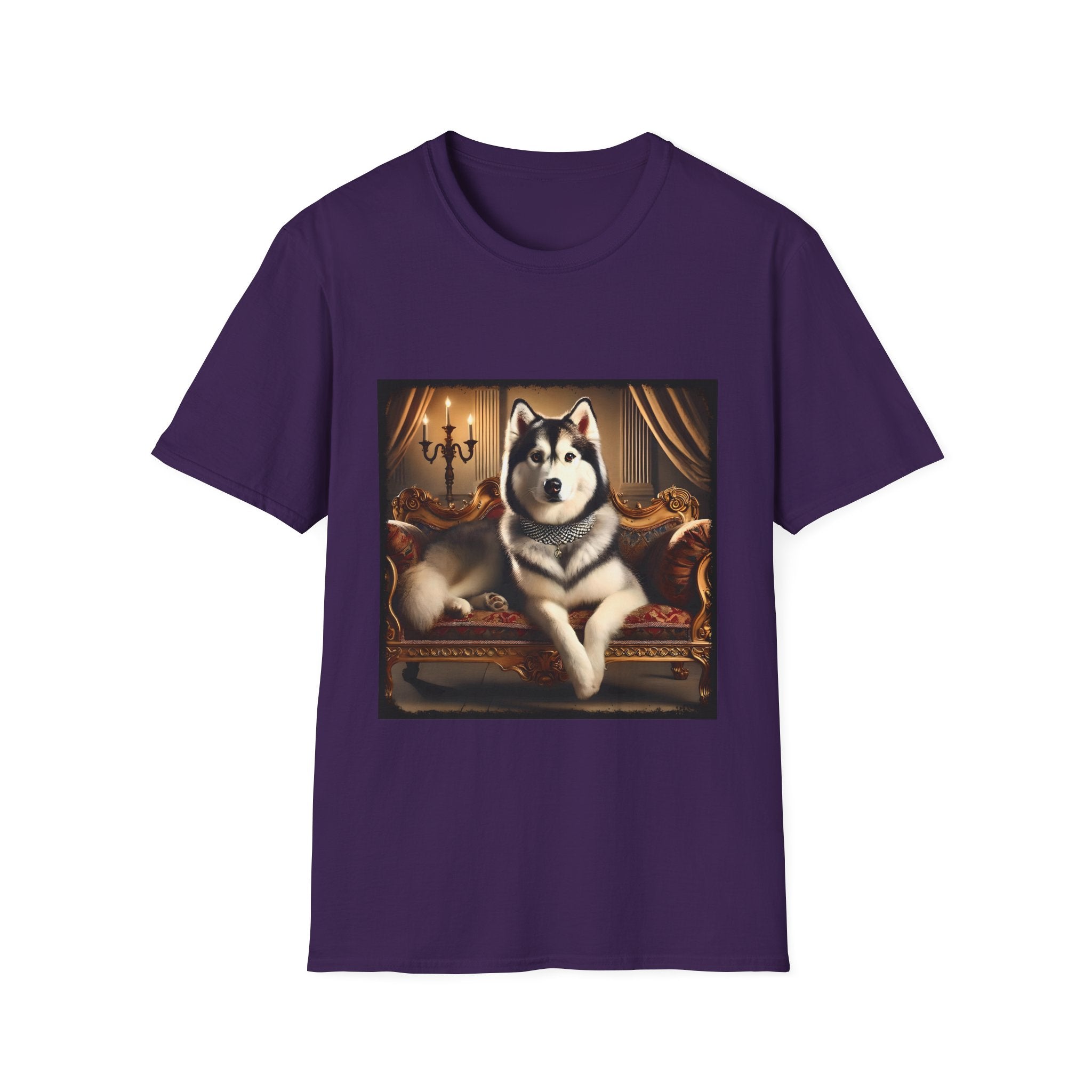 Siberian Husky Poised Princess | Unisex Dog T-Shirt