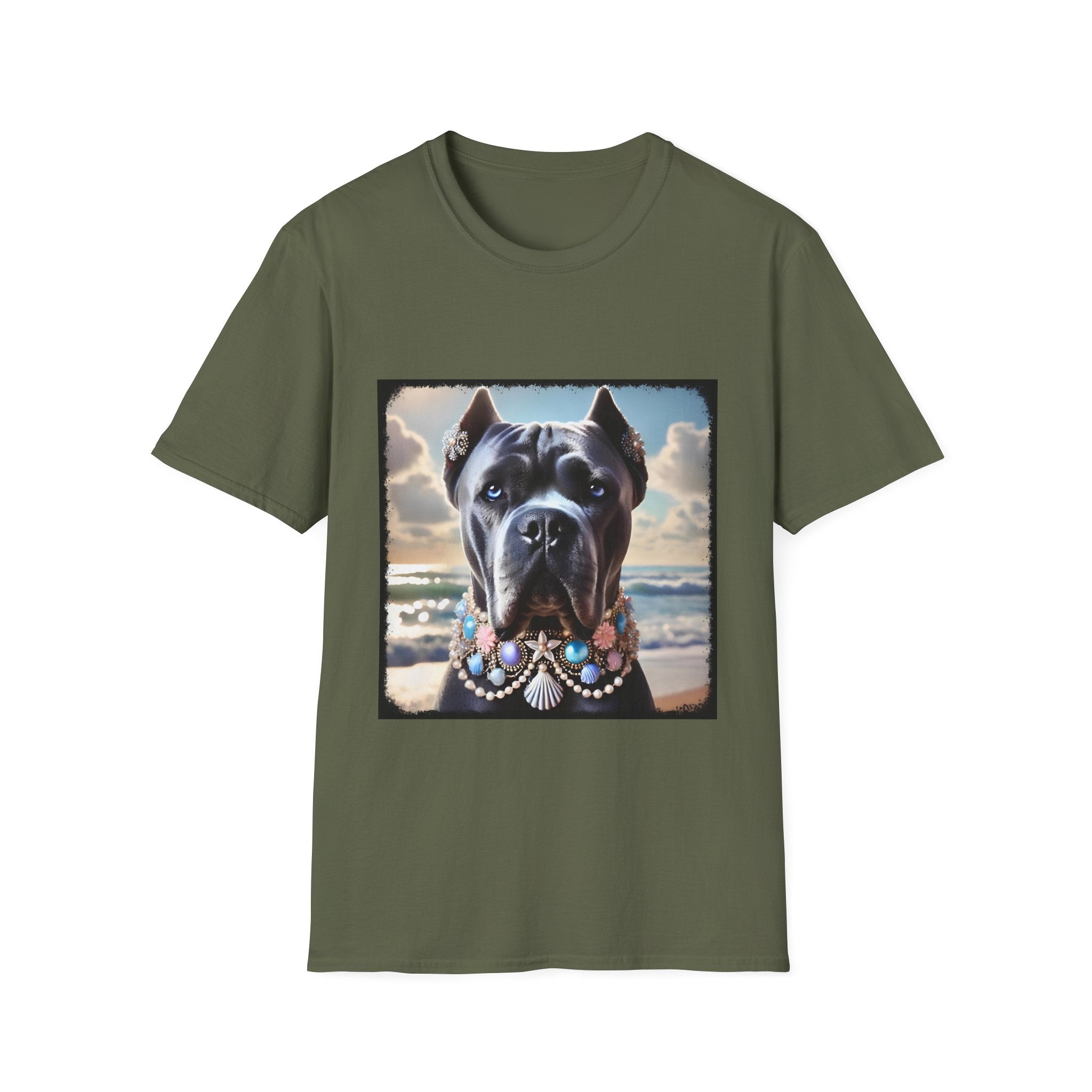 Cane Corso Beach Babe | Unisex Dog T-Shirt