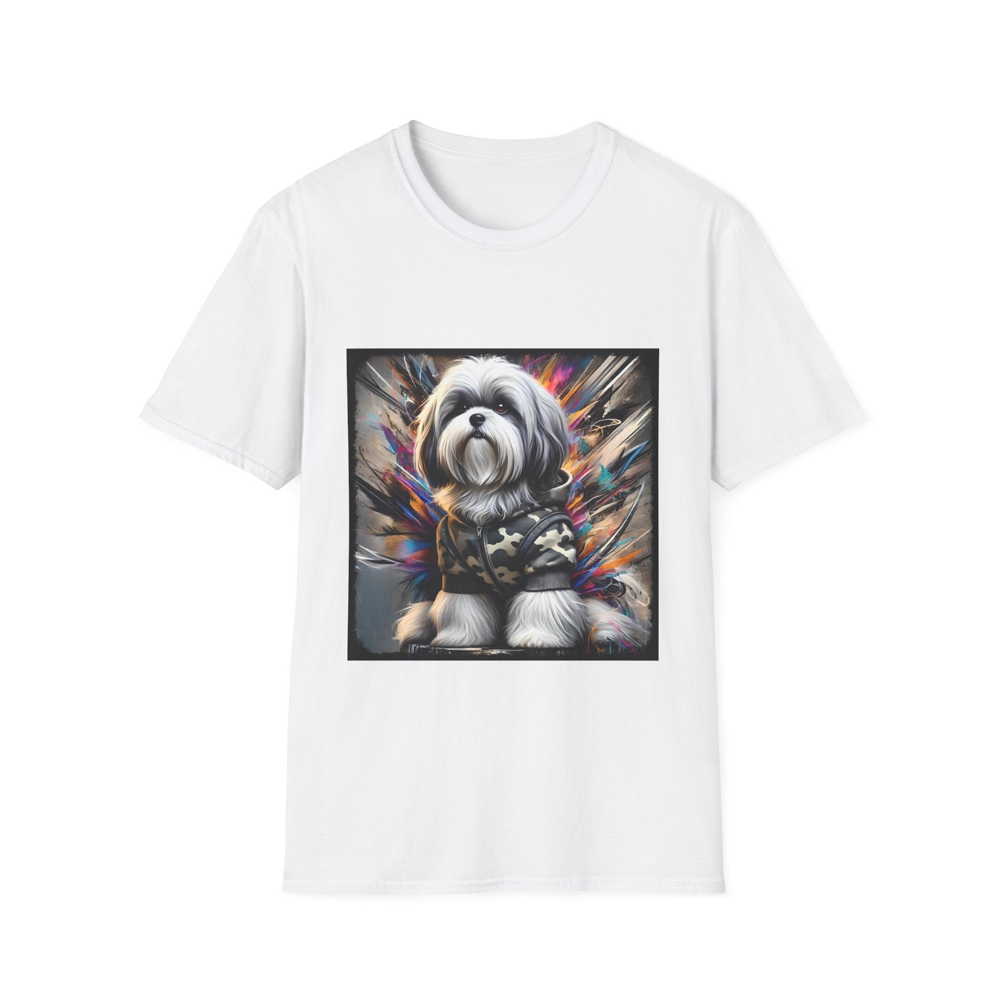 Shih Tzu Bold Camo Classic | Unisex Dog T-Shirt