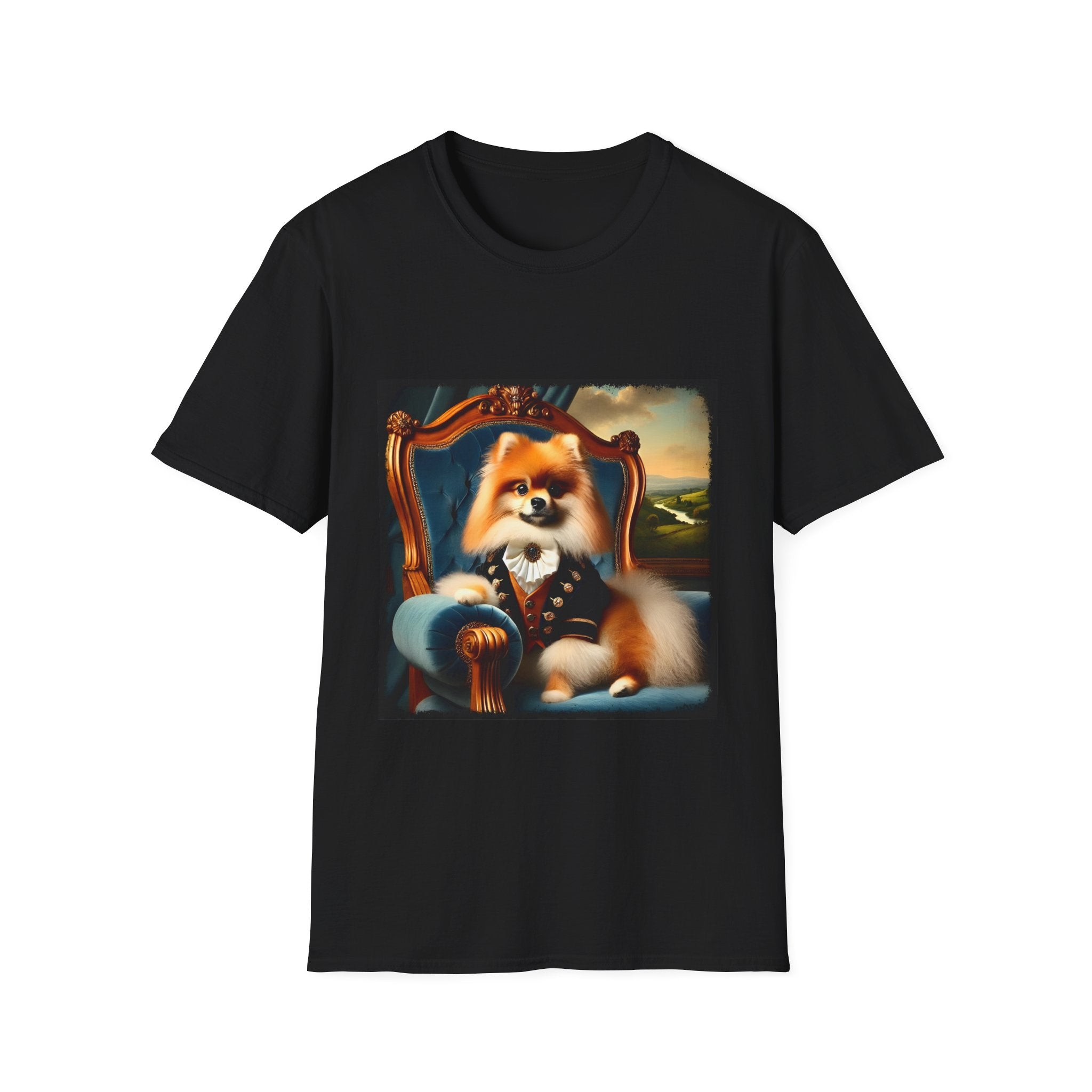 Pomeranian Polished Prince | Unisex Dog T-Shirt