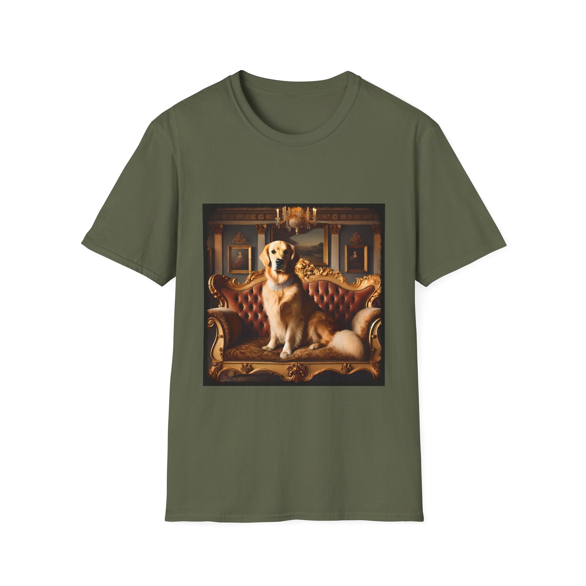 Golden Retriever Gentle Prestige | Unisex Dog T-Shirt