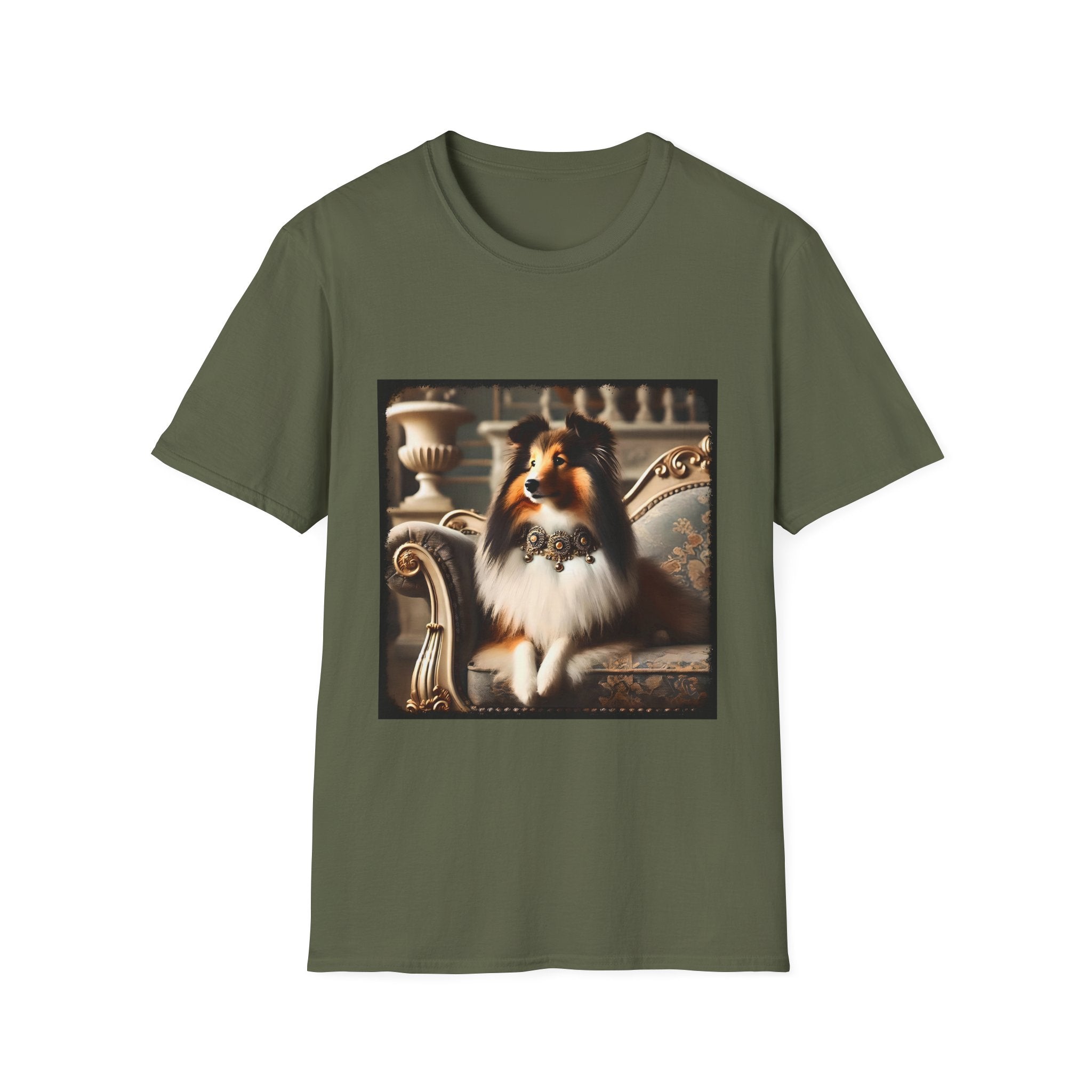 Shetland Sheepdog Luxurious Lady | Unisex Dog T-Shirt