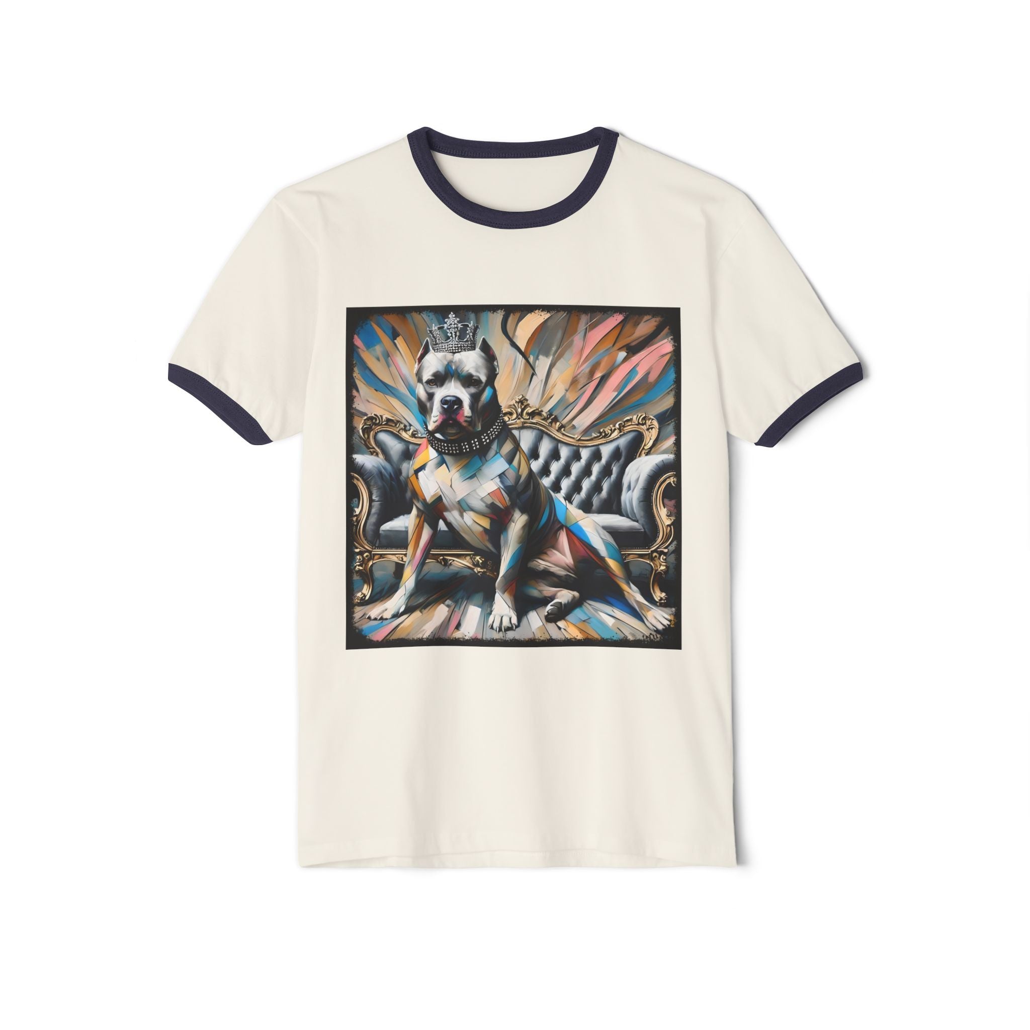 Pitbull Royal Geometric | Unisex Dog T-Shirt