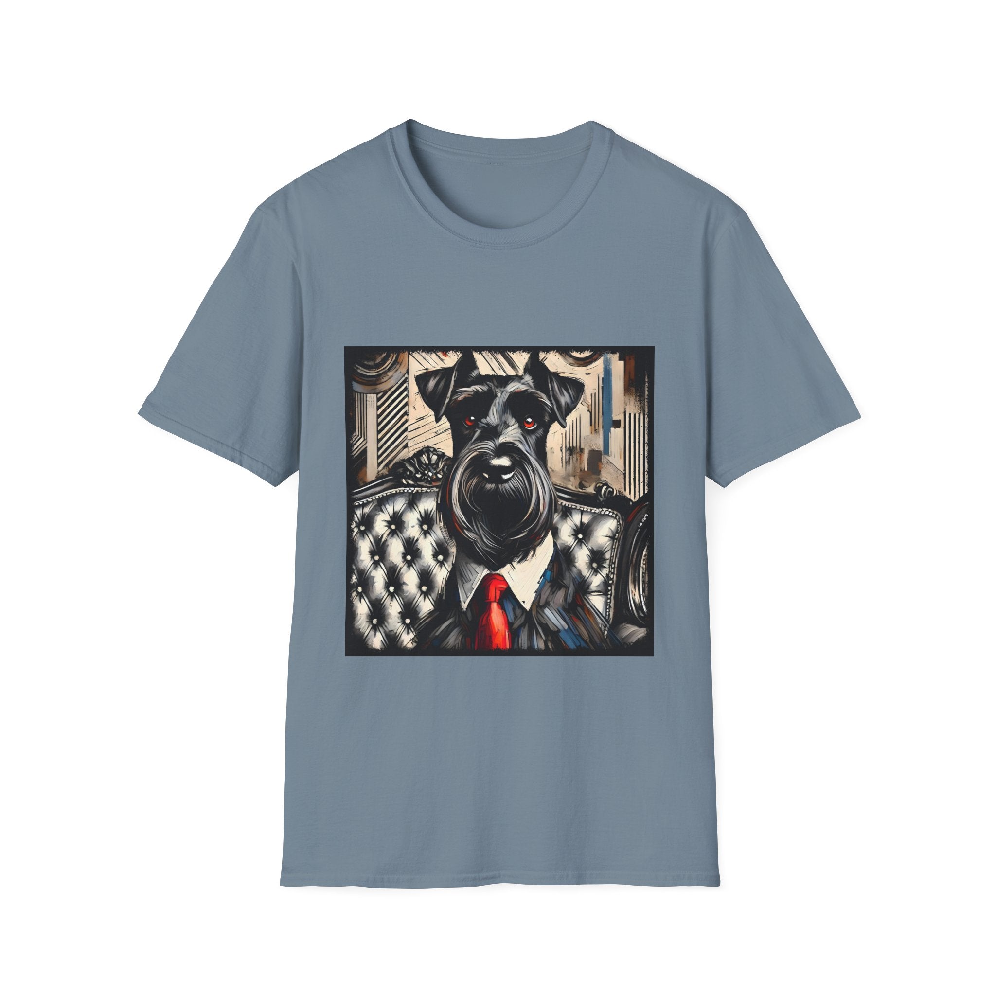Schnauzer Bold Gentleman | Unisex Dog T-Shirt