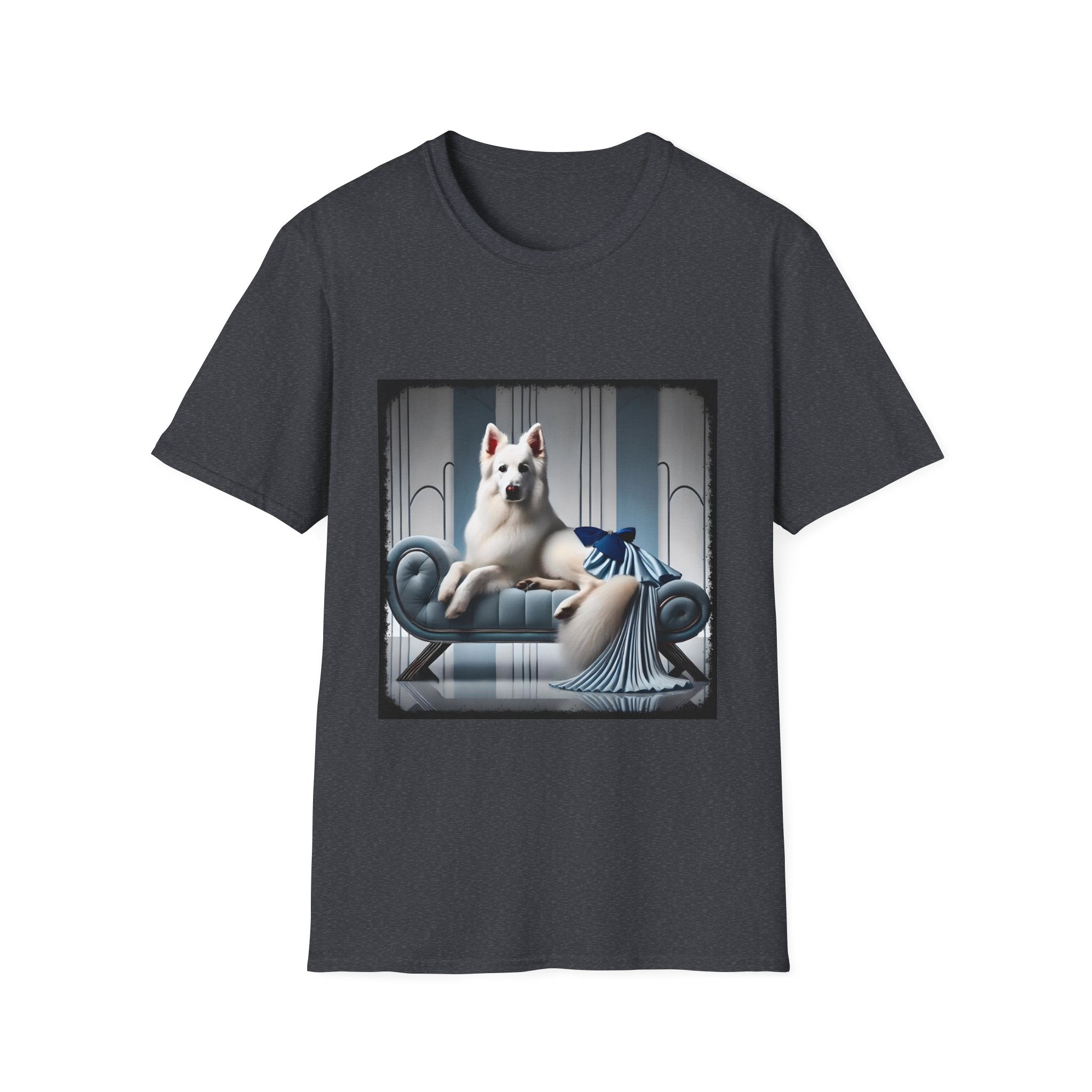 German Shepherd Blue Icon | Unisex Dog T-Shirt