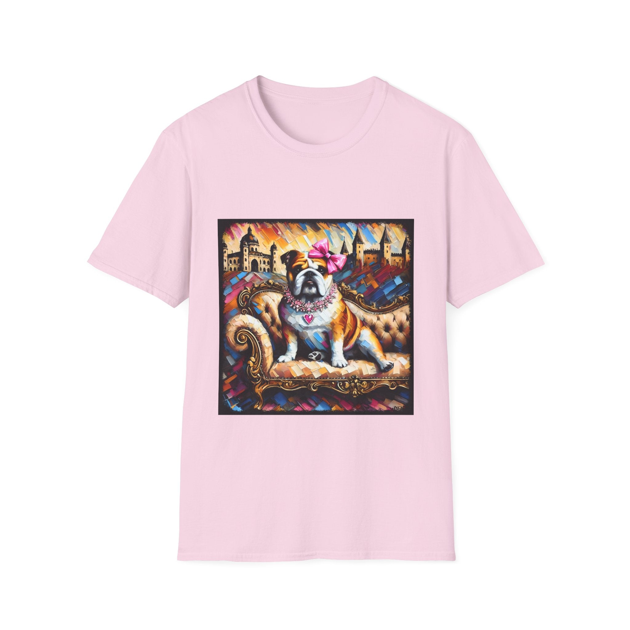 Bulldog Diamond Princess Classic | Unisex Dog T-Shirt