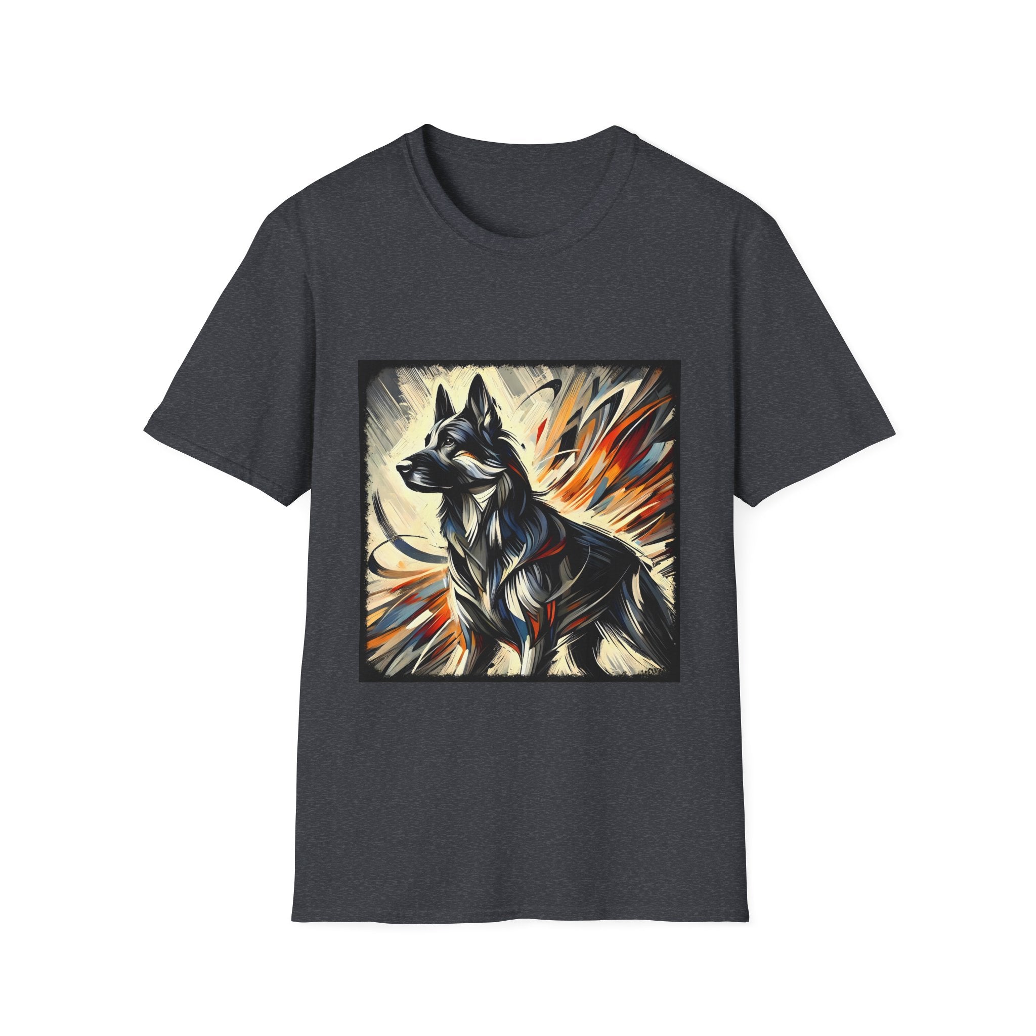 German Shepherd Fire Classic | Unisex Dog T-Shirt
