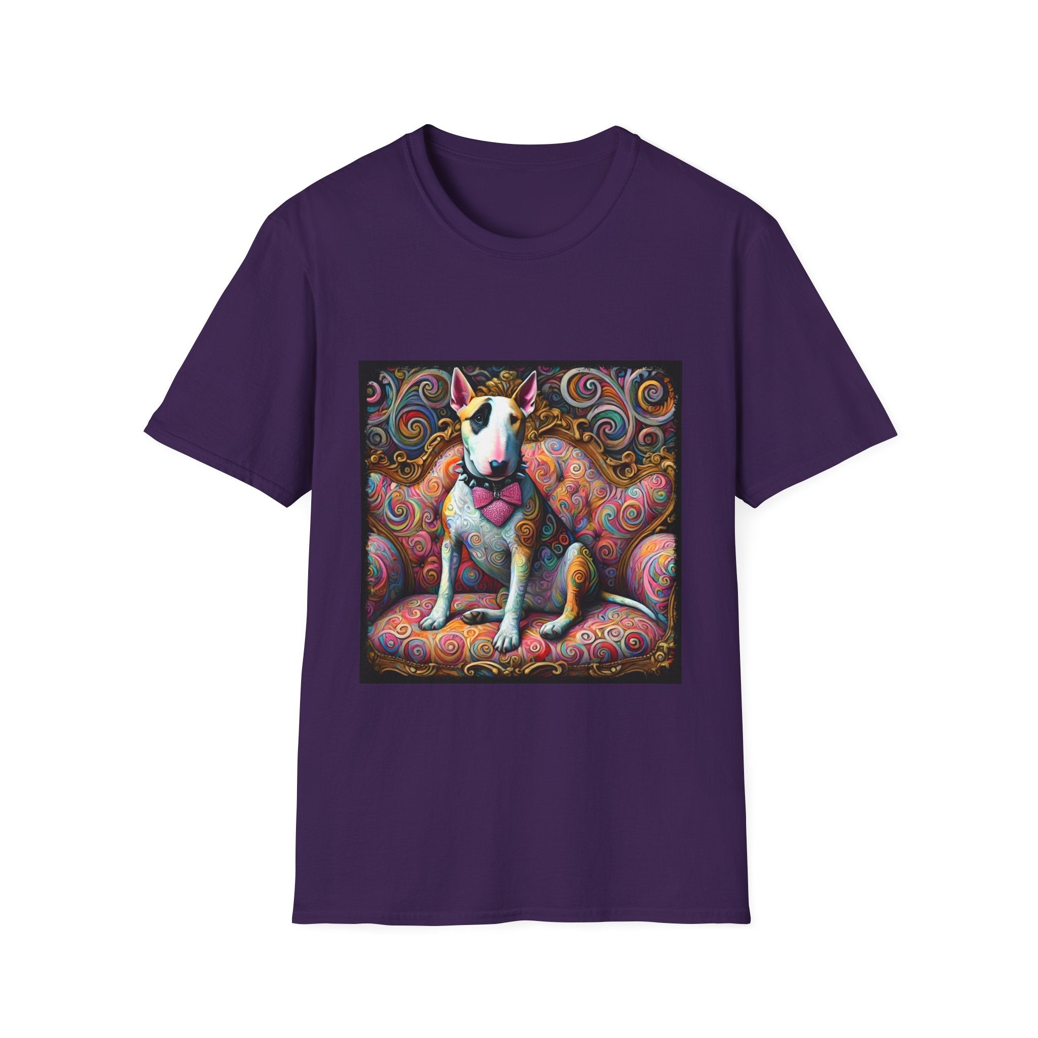 Bull Terrier Love Swirl | Unisex Dog T-Shirt
