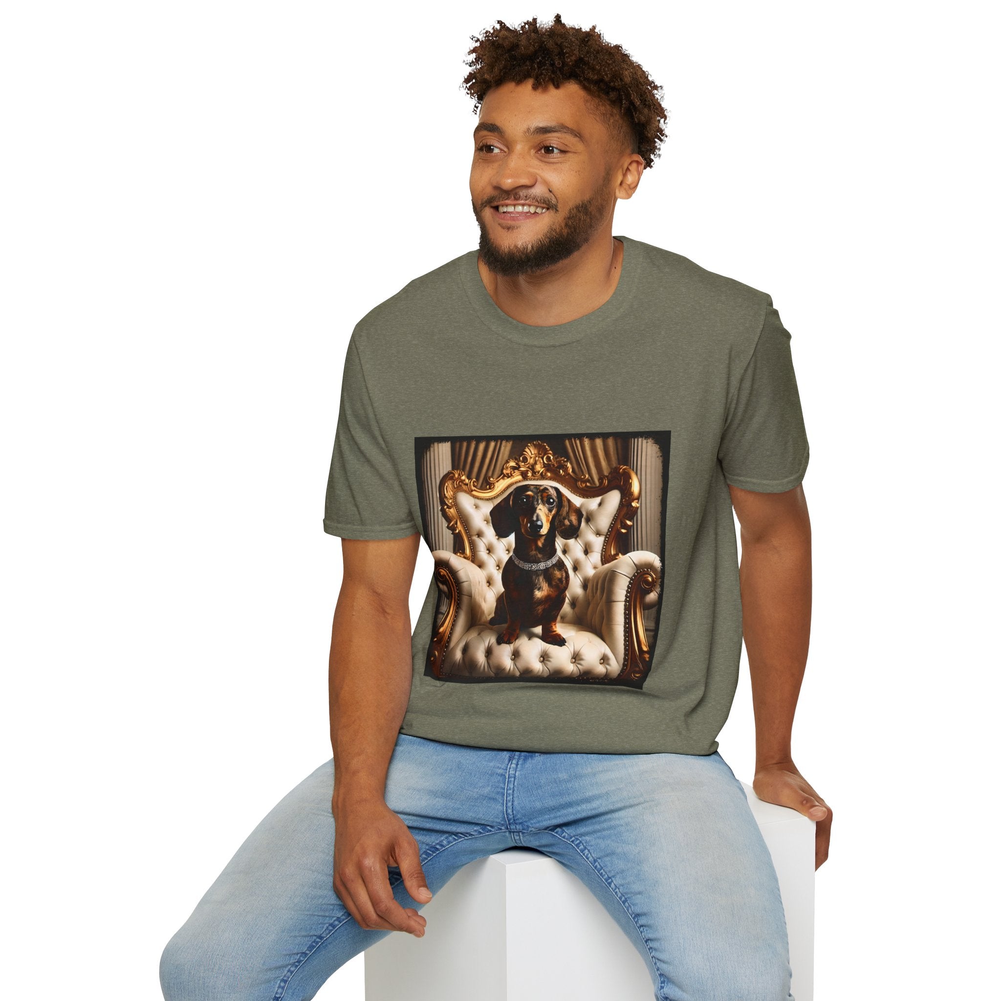 Dachshund Brindle Royalty | Unisex Dog T-Shirt