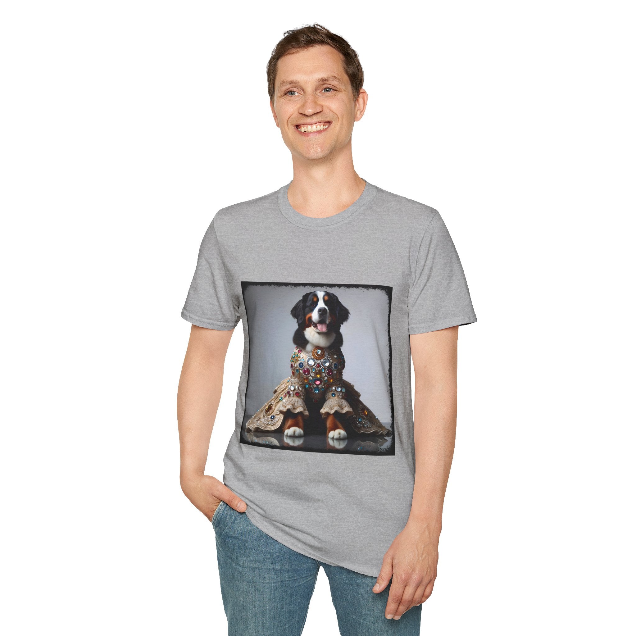 Bernese Mountain Dog Luxe Treasure | Unisex Dog T-Shirt