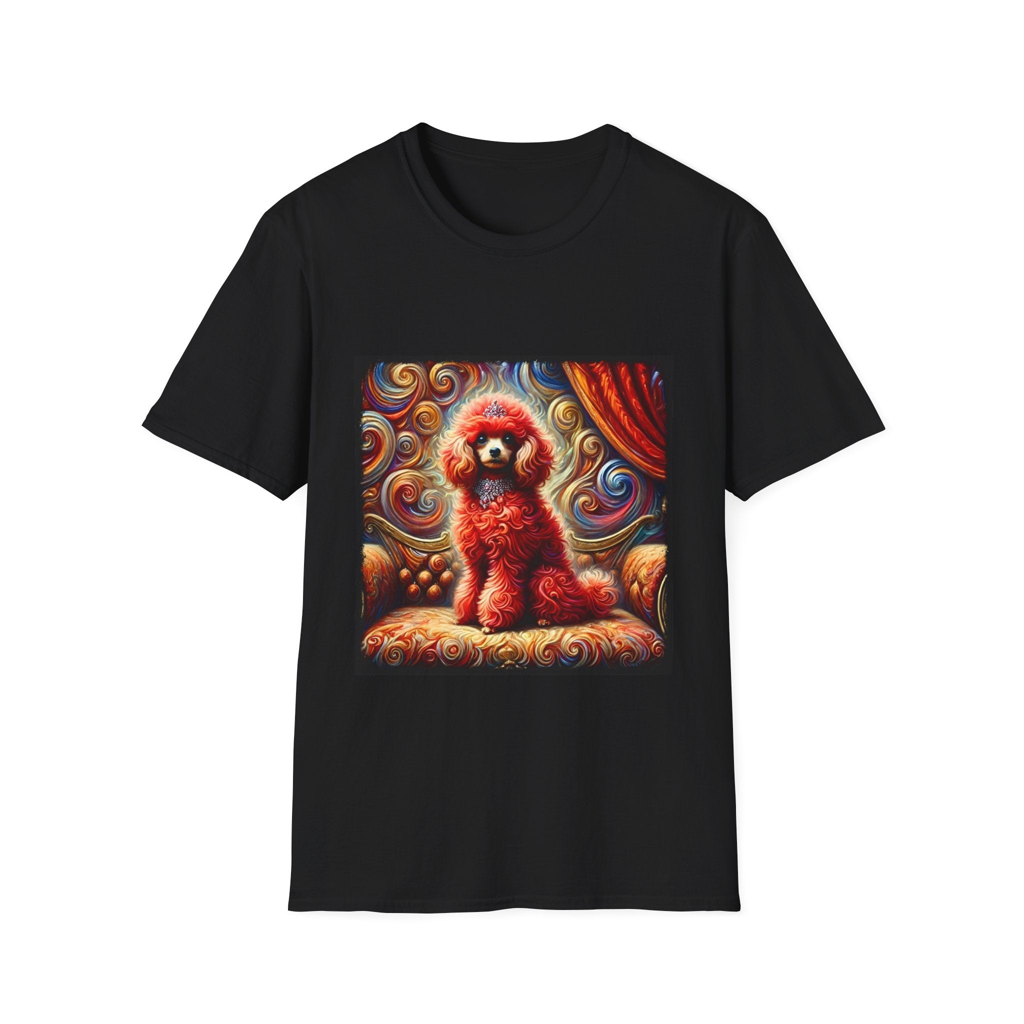 Poodle Fuzzy Swirl | Unisex Dog T-Shirt