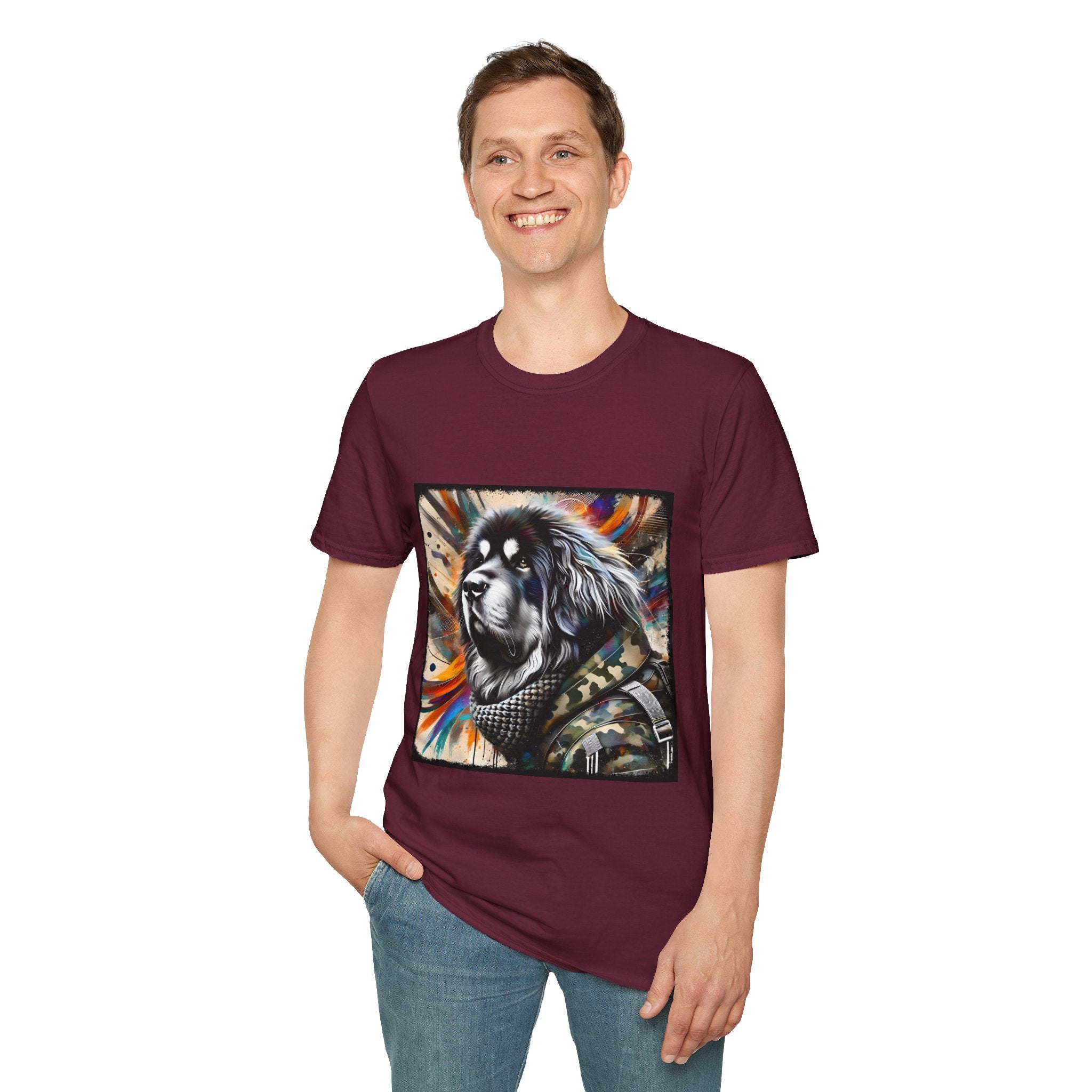 Tibetan Mastiff Bold Armor Classic | Unisex Dog T-Shirt