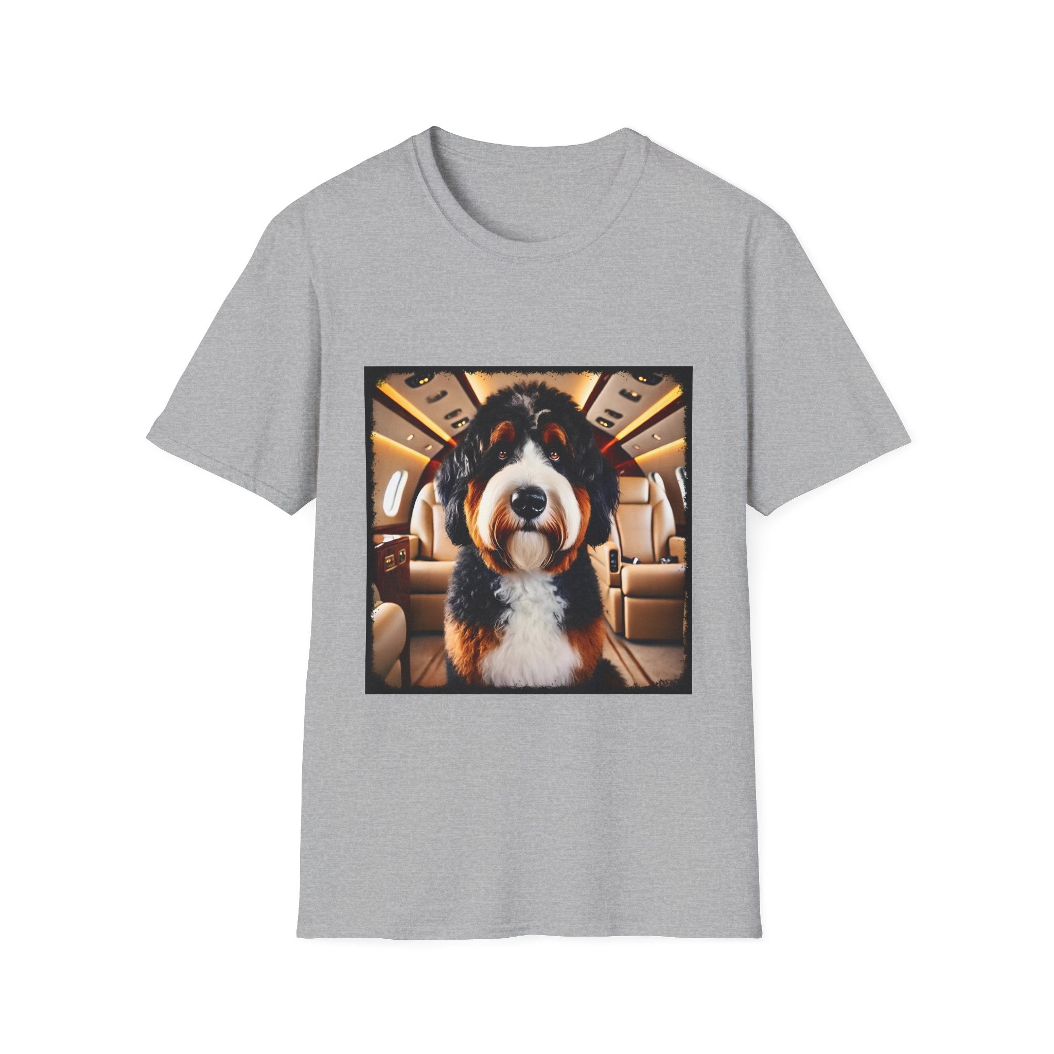 Bernedoodle Luxe Flier | Unisex Dog T-Shirt