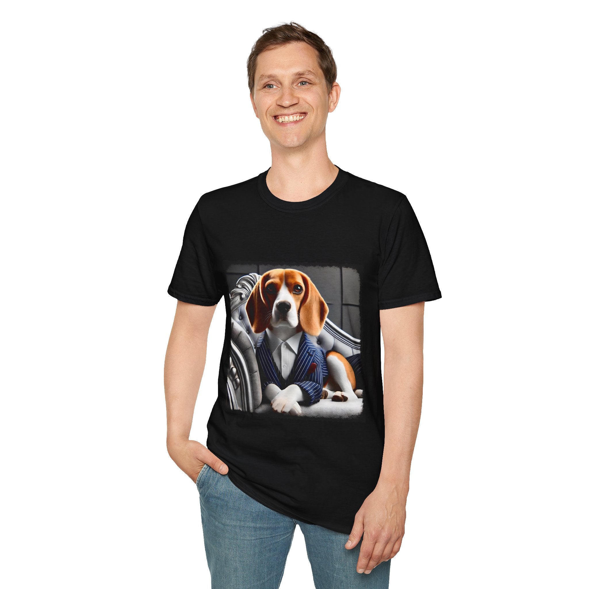 Beagle Handsone Fella | Unisex Dog T-Shirt