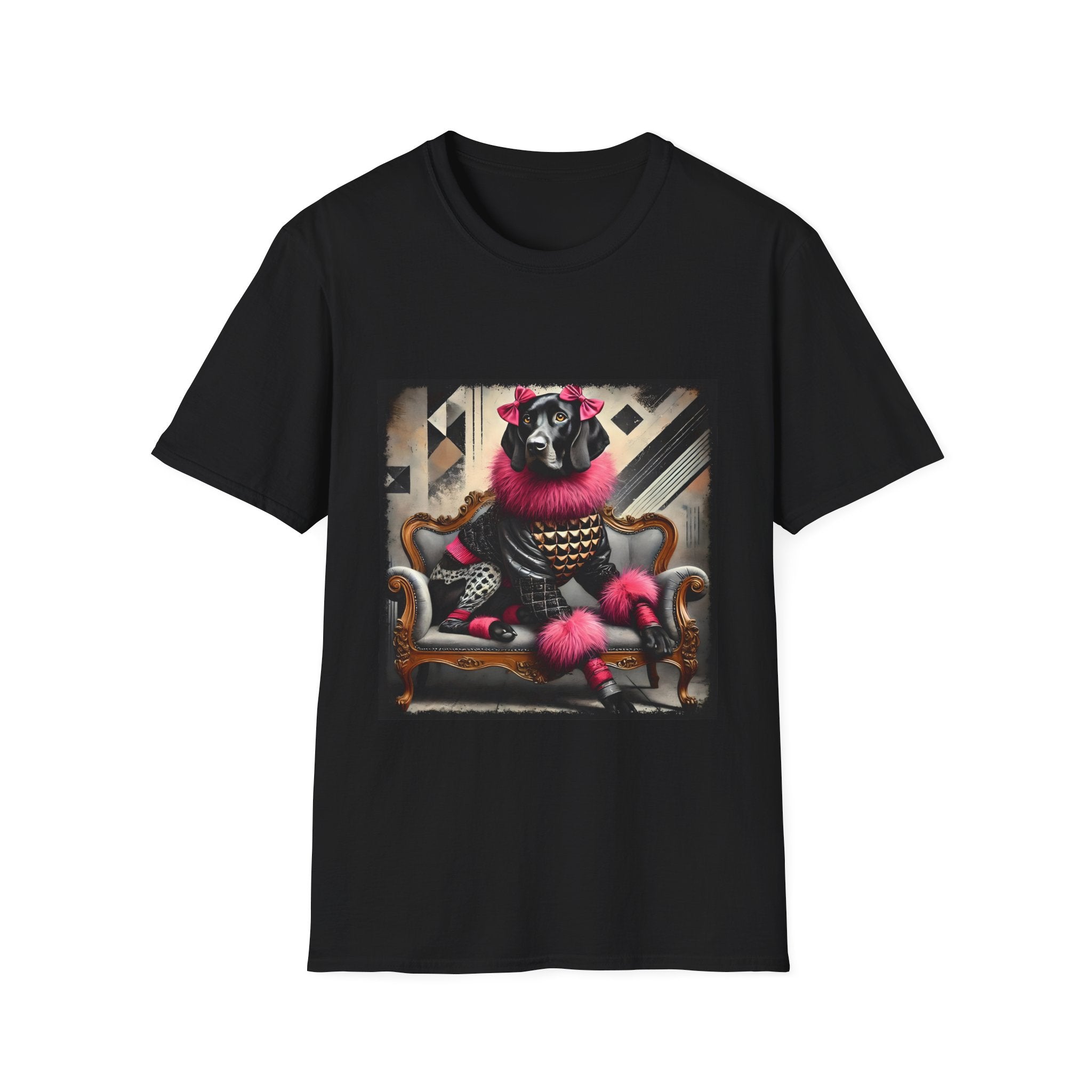 German Shorthaired Pointer Chic Rocker | Unisex Dog T-Shirt