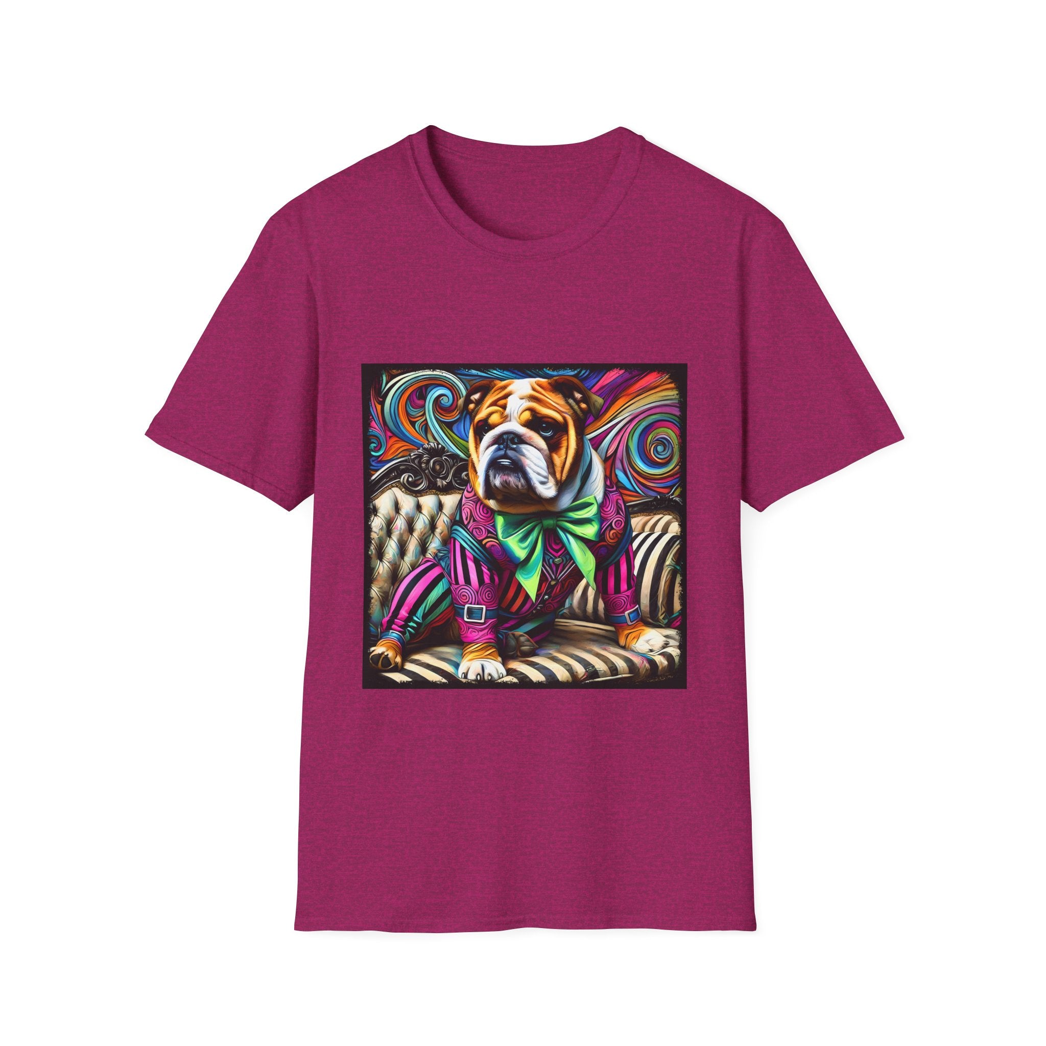 Bulldog Bold Rocker | Unisex Dog T-Shirt
