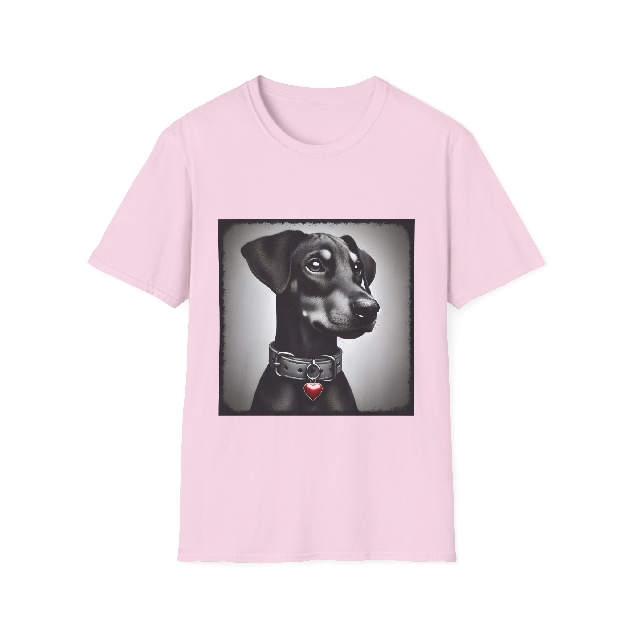 Doberman Pinscher Heart Charmer | Unisex Dog T-Shirt