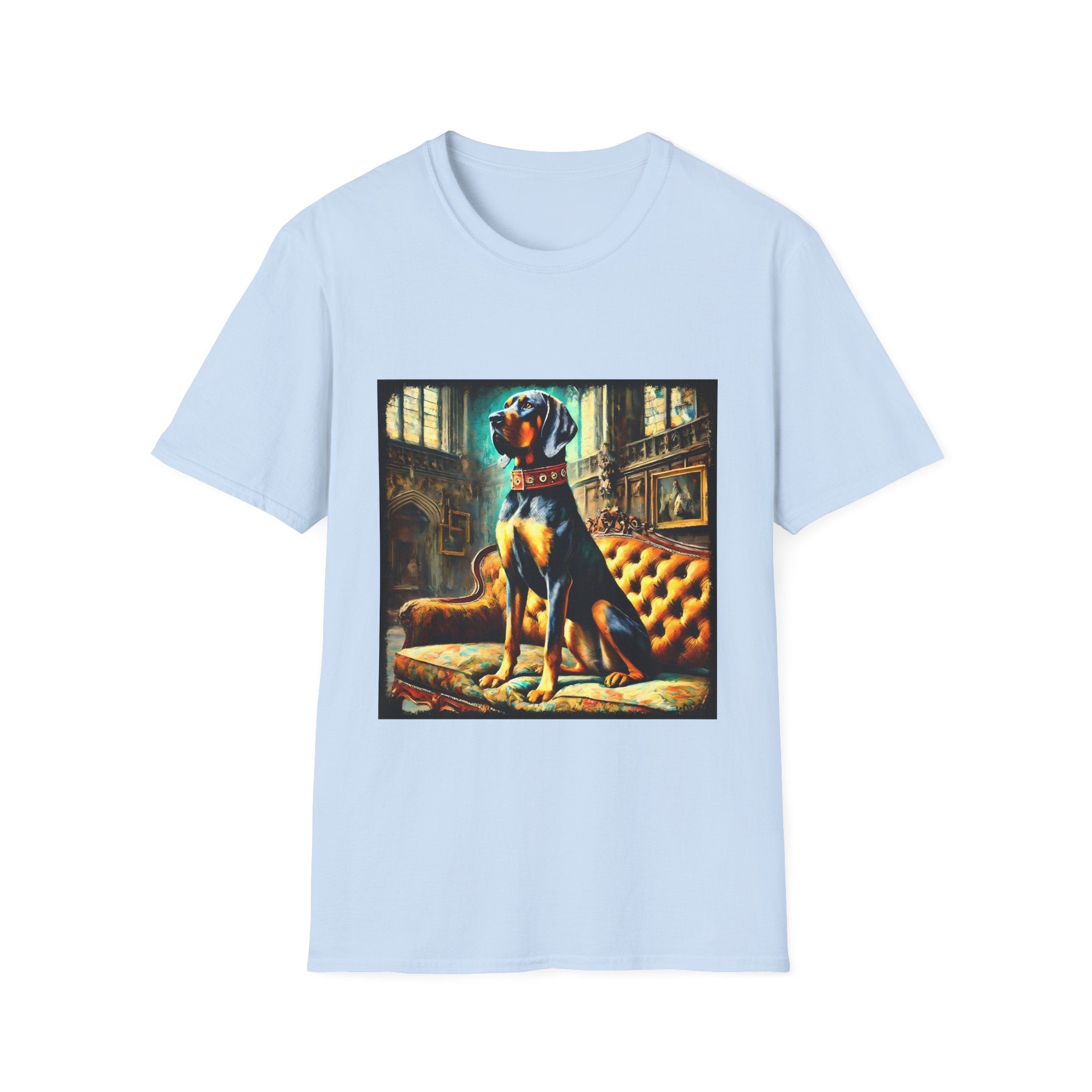Coonhound Casual Royalty | Unisex Dog T-Shirt