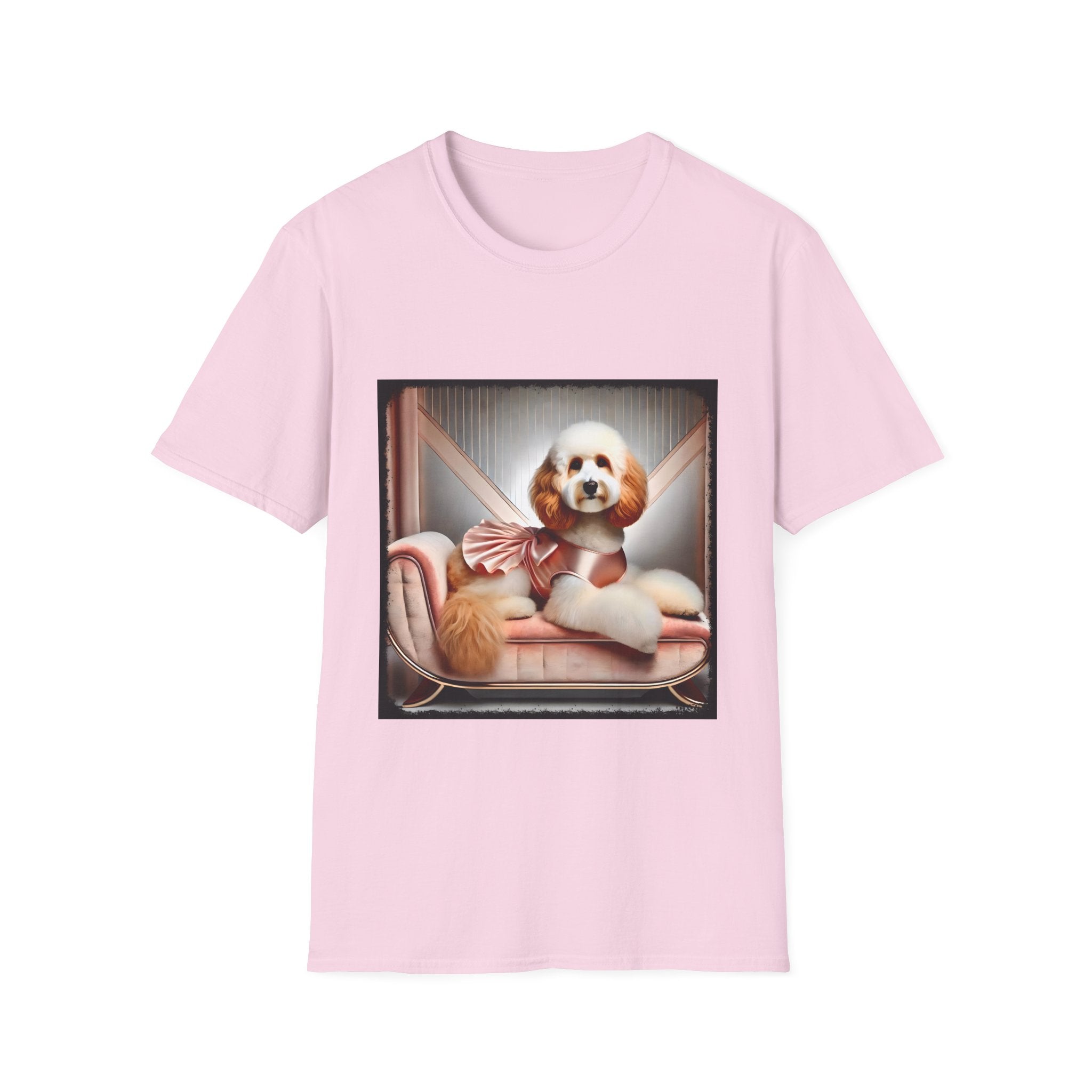 Aussiedoodle Peach Posh | Unisex Dog T-Shirt