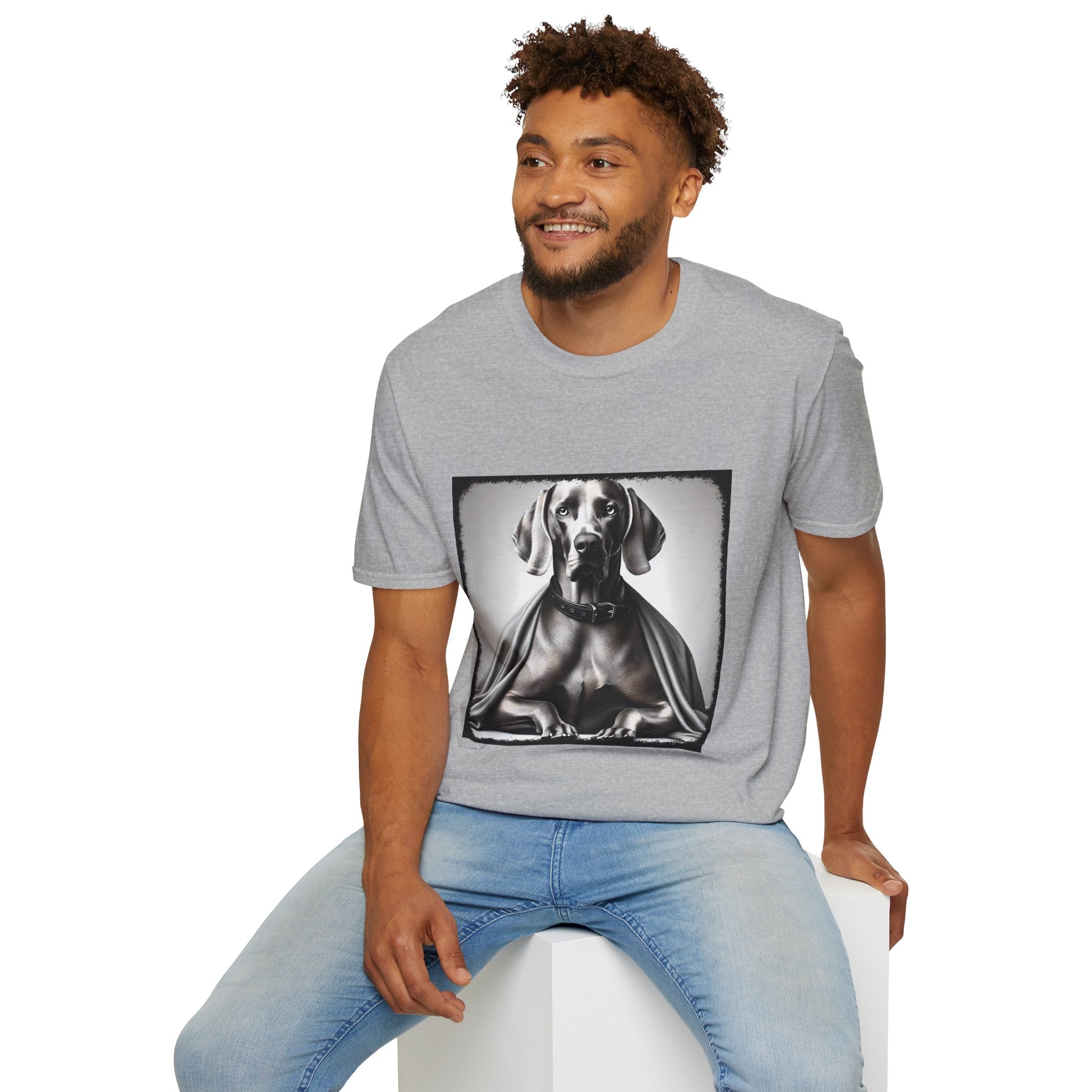 Weimaraner Portrait Classic | Unisex Dog T-Shirt