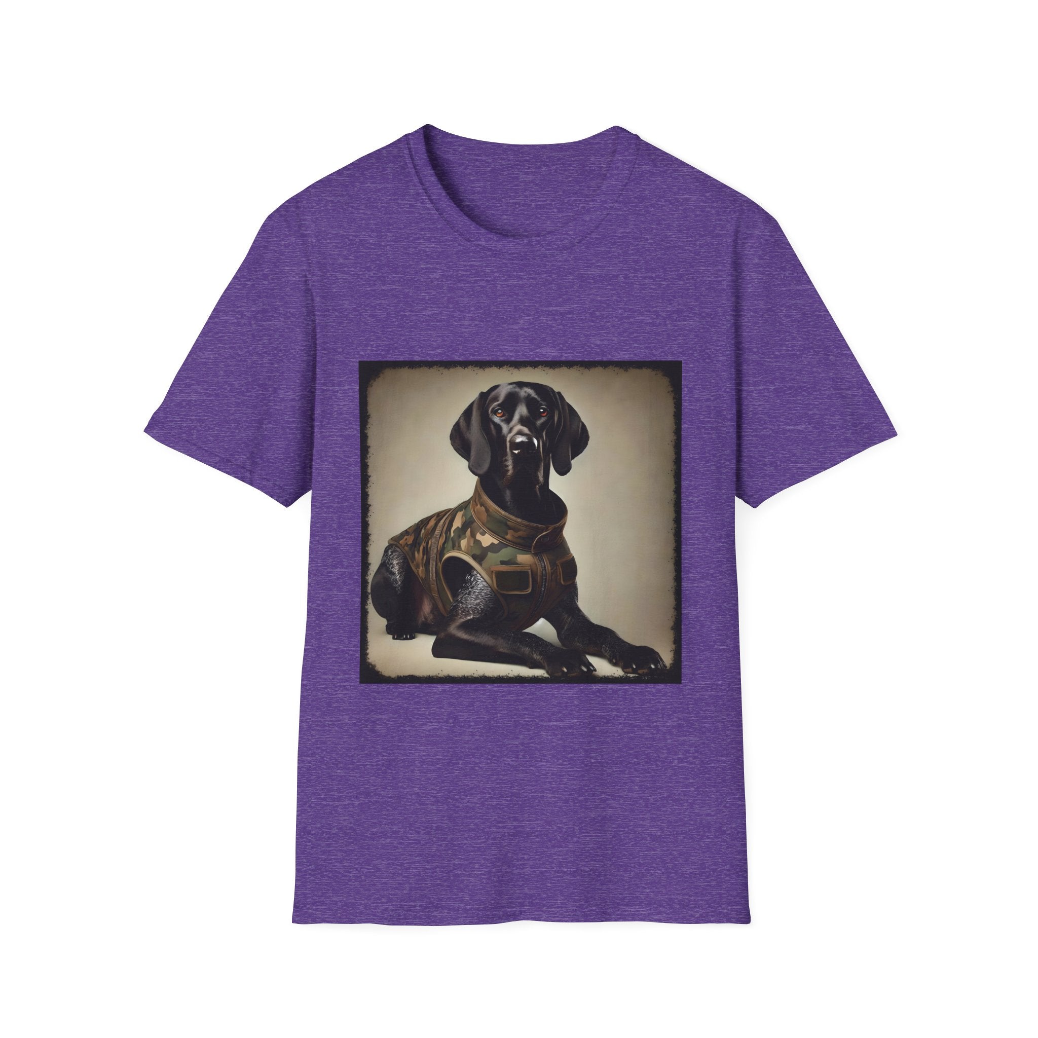 German Shorthaired Pointer Camo Cutie | Unisex Dog T-Shirt